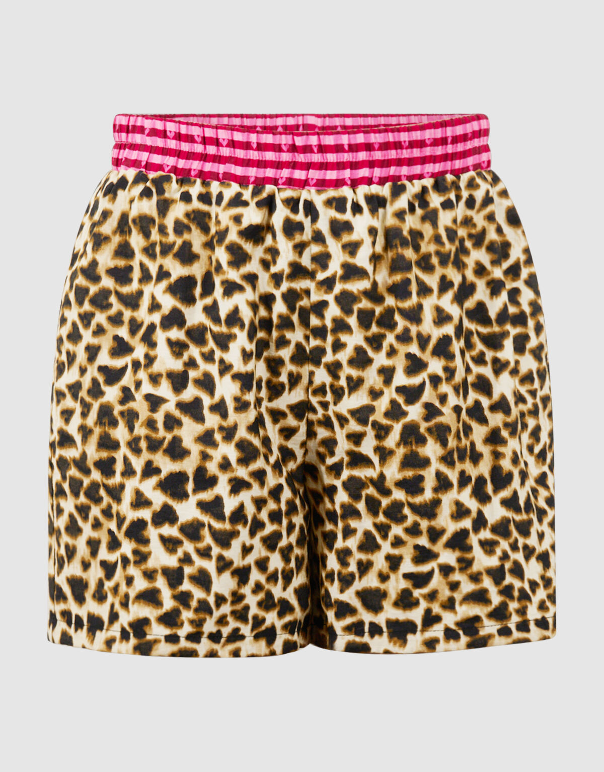 Mix Leopard Short Lichtbruin SHOEBY GIRLS