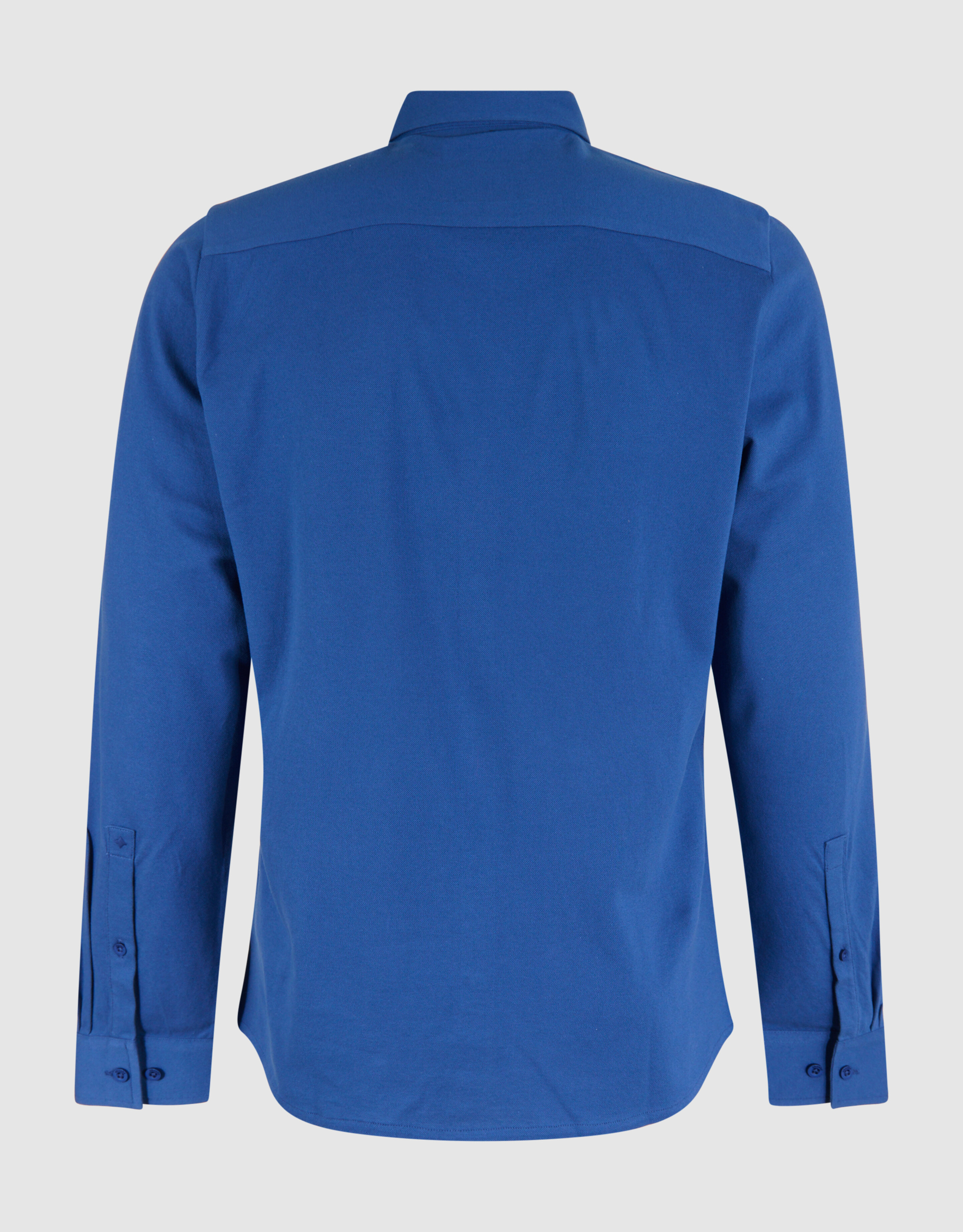 Pique Overhemd Blauw SHOEBY MEN