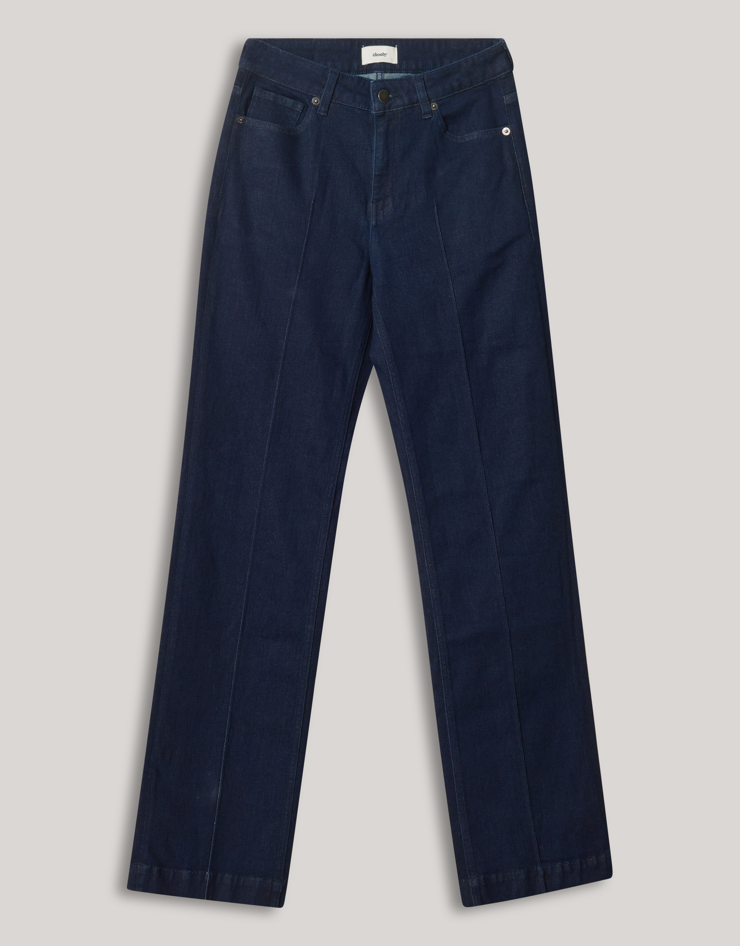 Flared Fit Jeans Donkerblauw SHOEBY WOMEN