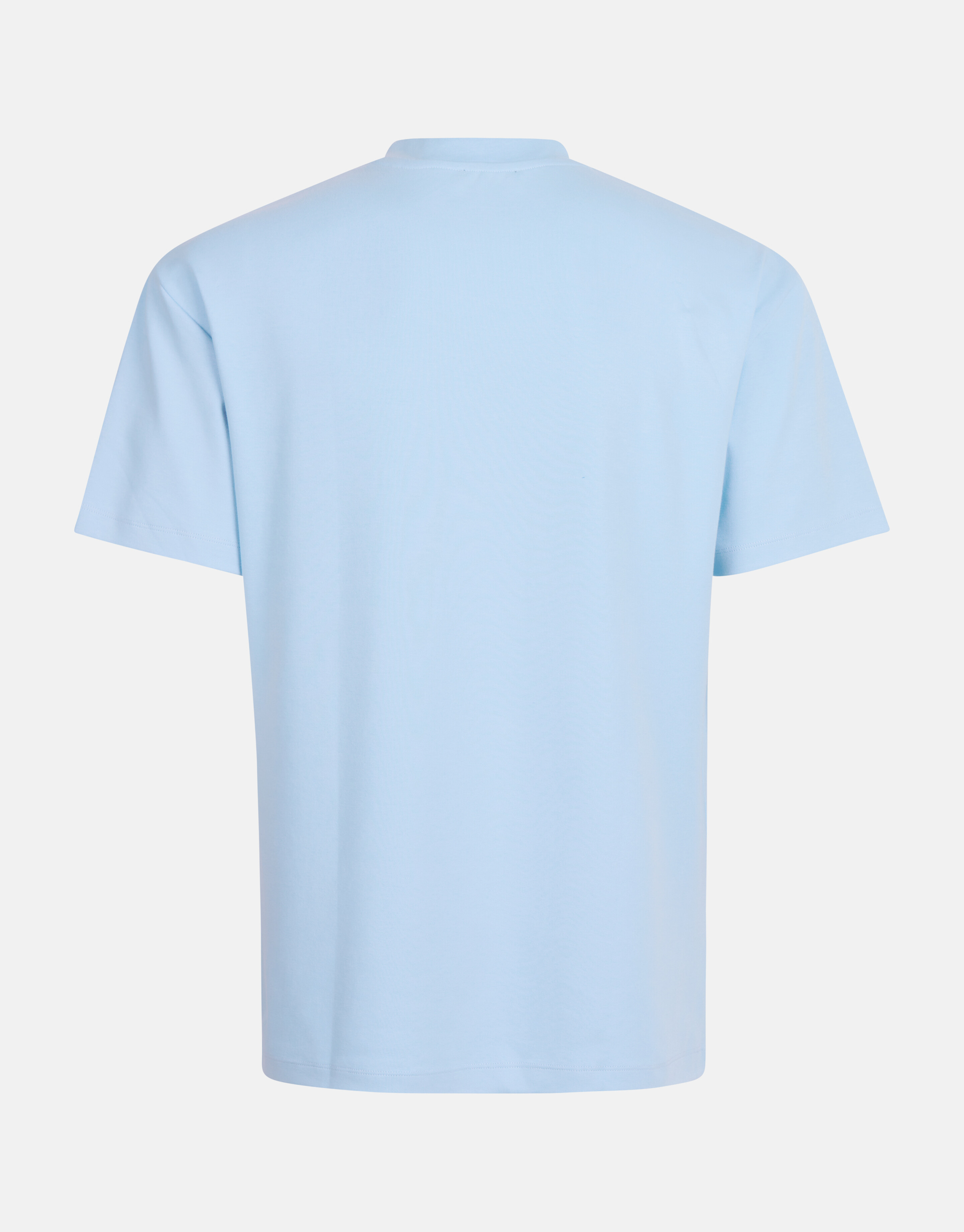 Badge T-shirt Lichtblauw SHOEBY MEN