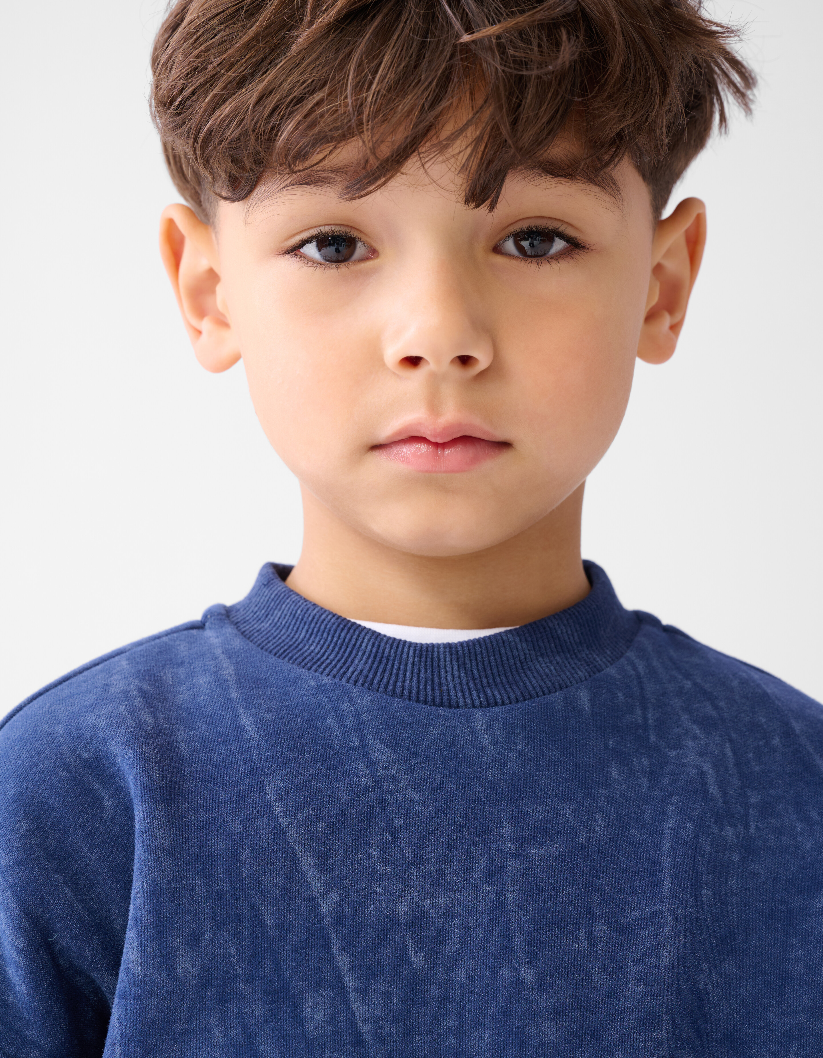 Printed Sweater Donkerblauw SHOEBY BOYS