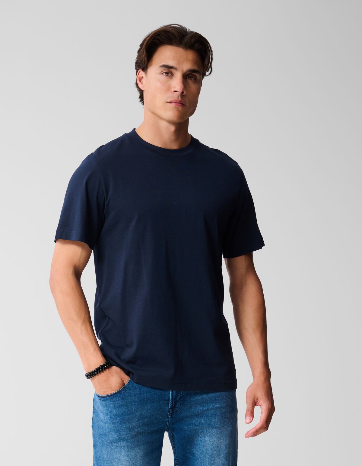 Jog Denim Short Donkerblauw SHOEBY MEN