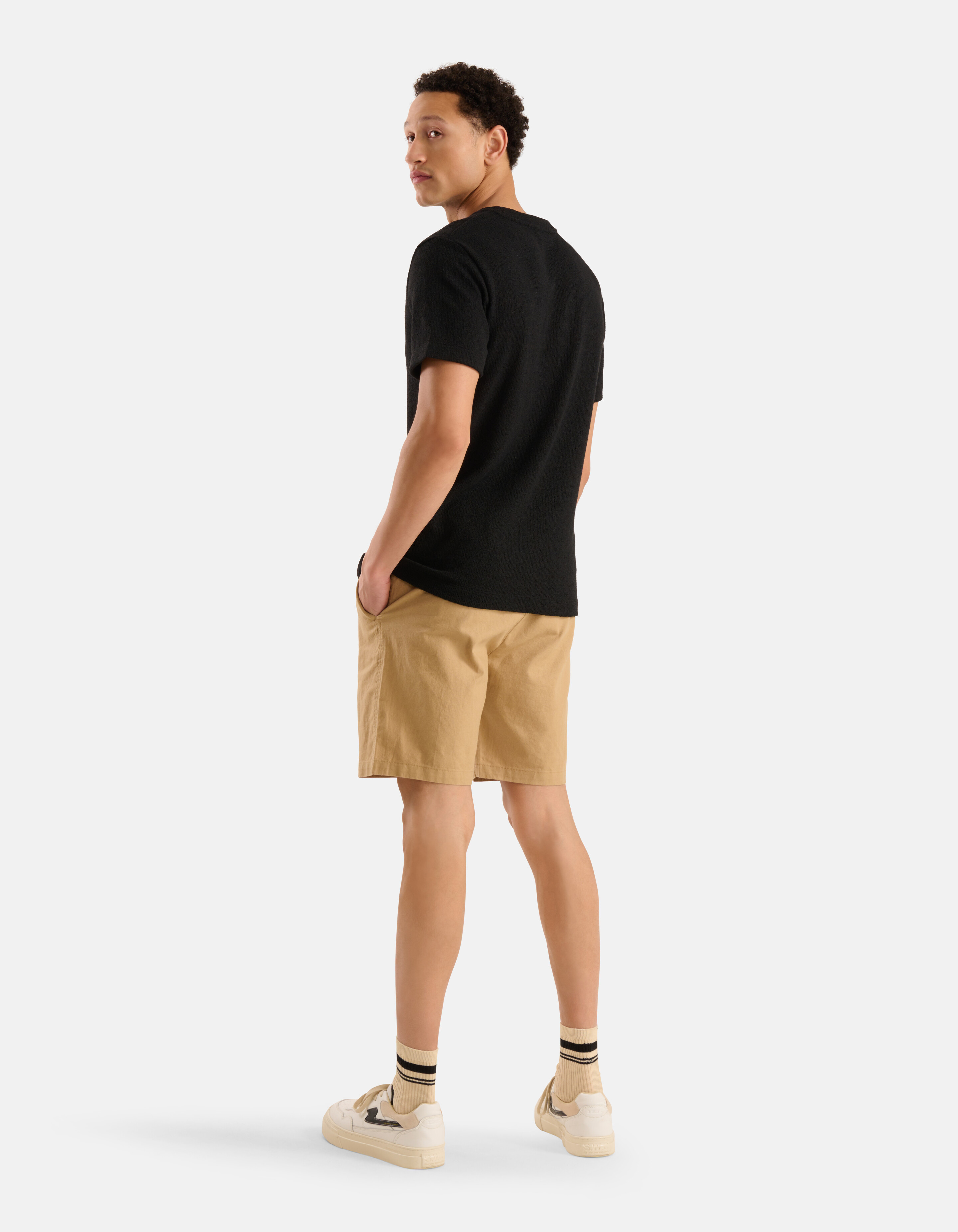 Boucle T-shirt Zwart SHOEBY MEN