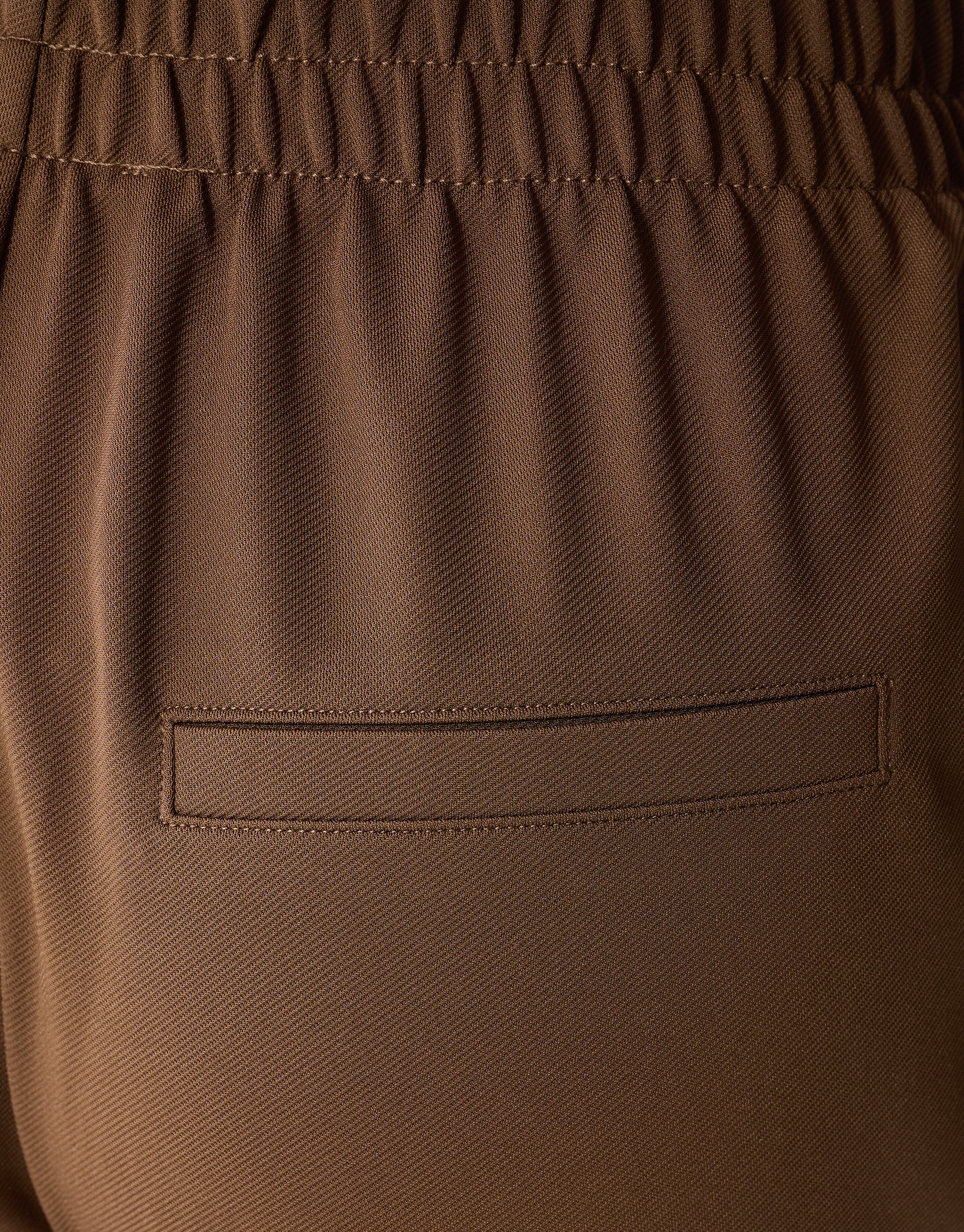 Basis Wide Leg Broek Bruin SHOEBY WOMEN