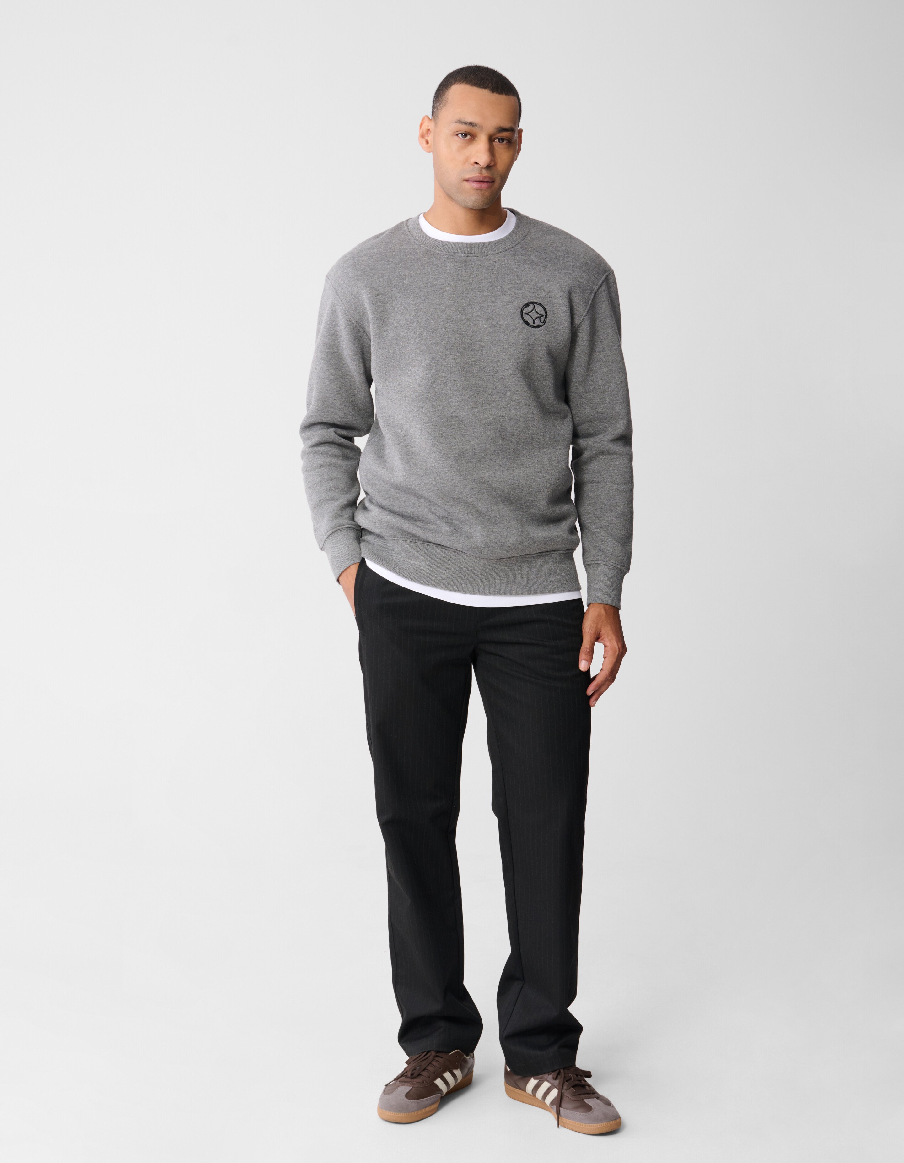 Spark Sweater Grijs SHOEBY MEN