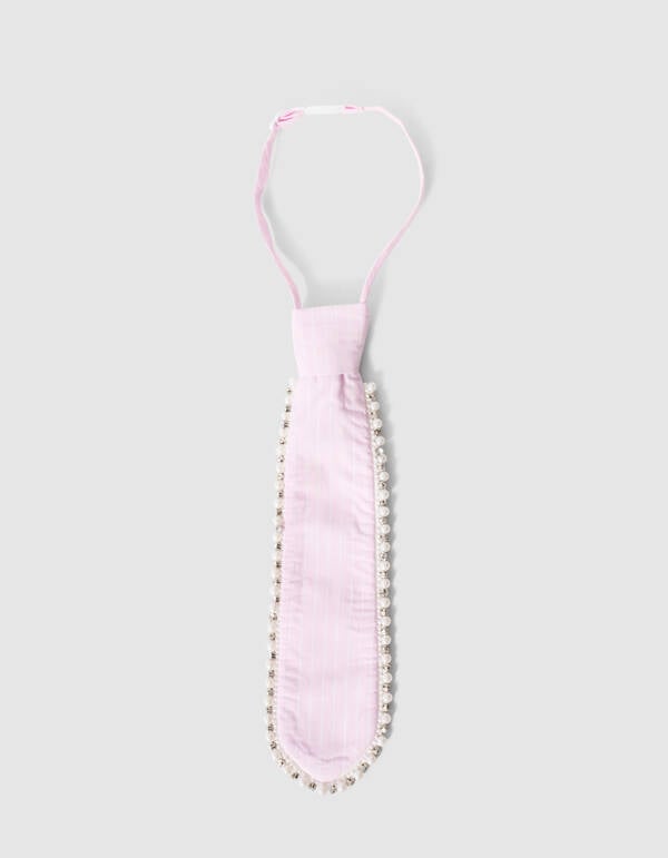 Embellished Pinstripe Das Roze SHOEBY ACCESSOIRES