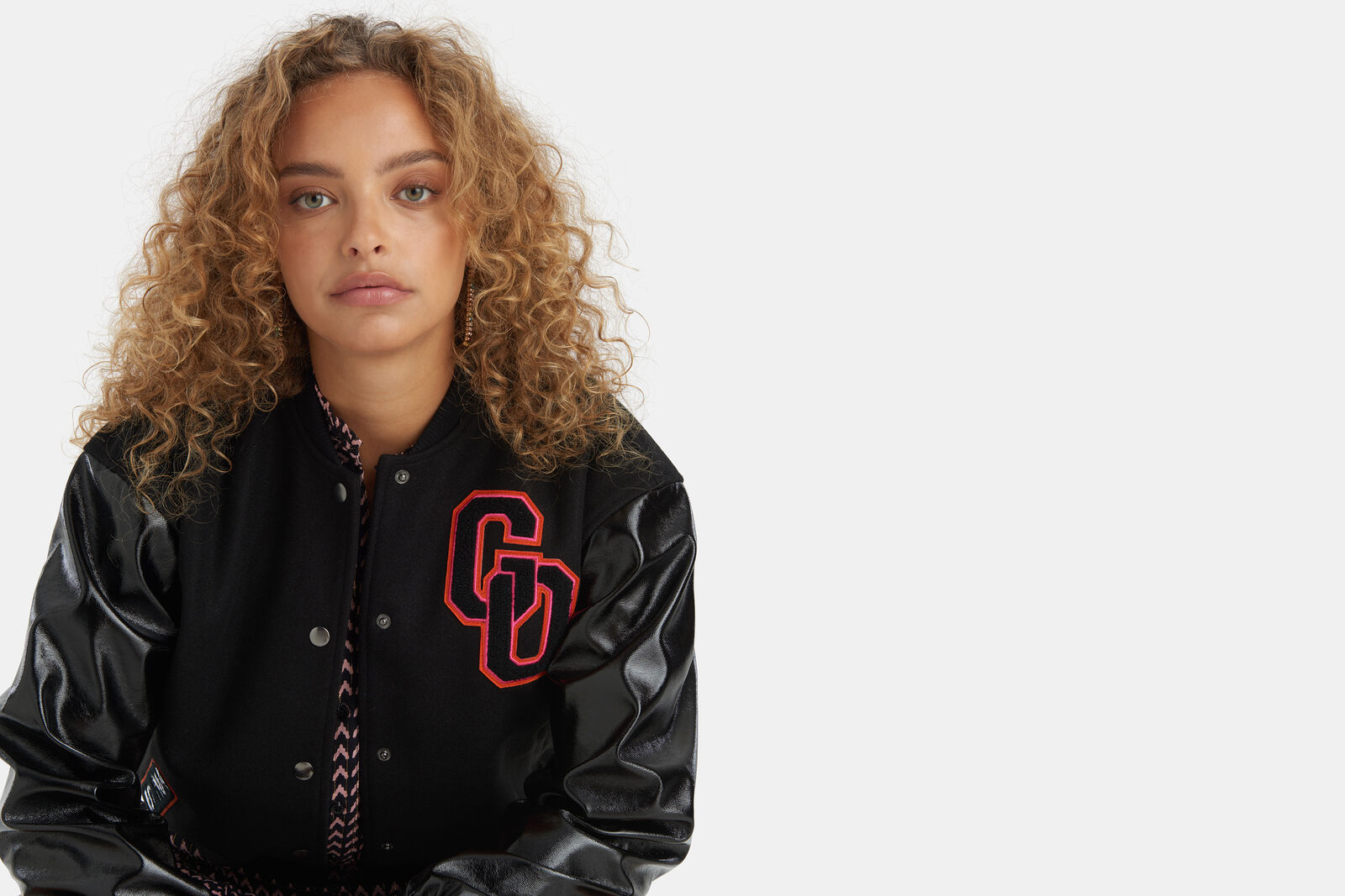 Hally Varsity Bomber by Nicolette van Dam