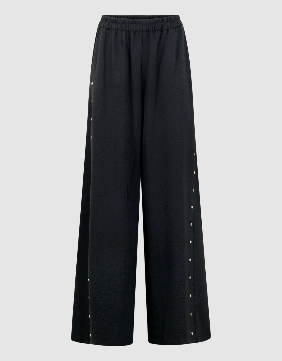 Twist Studs Wide Leg Fit Broek Zwart SHOEBY WOMEN