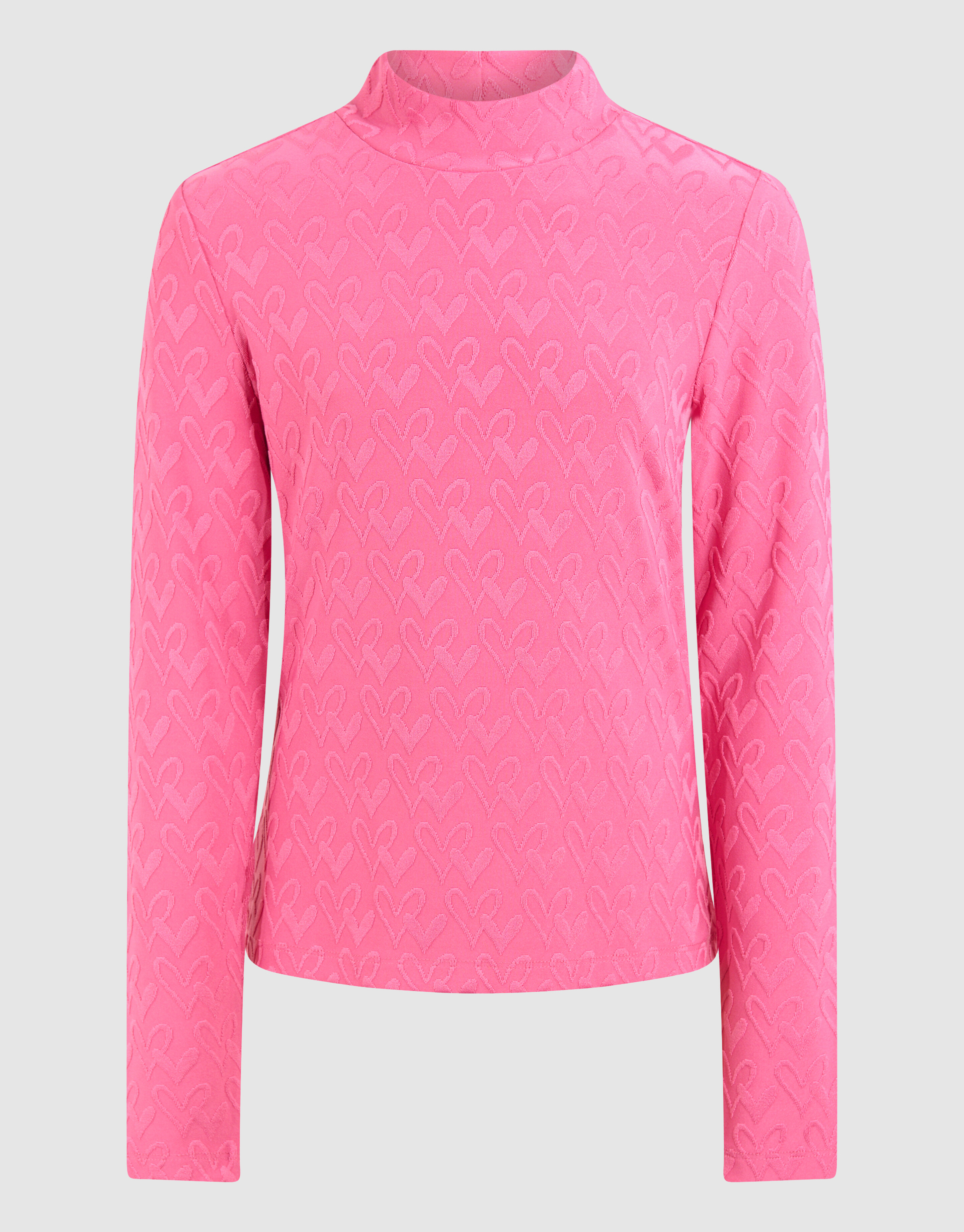 Heart Jersey Top Roze SHOEBY GIRLS