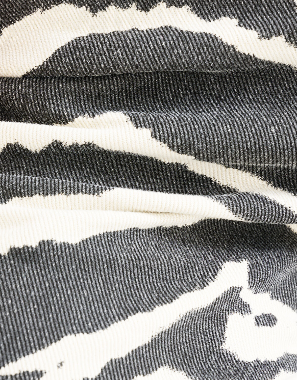 Zebraprint Jeans Zwart SHOEBY WOMEN