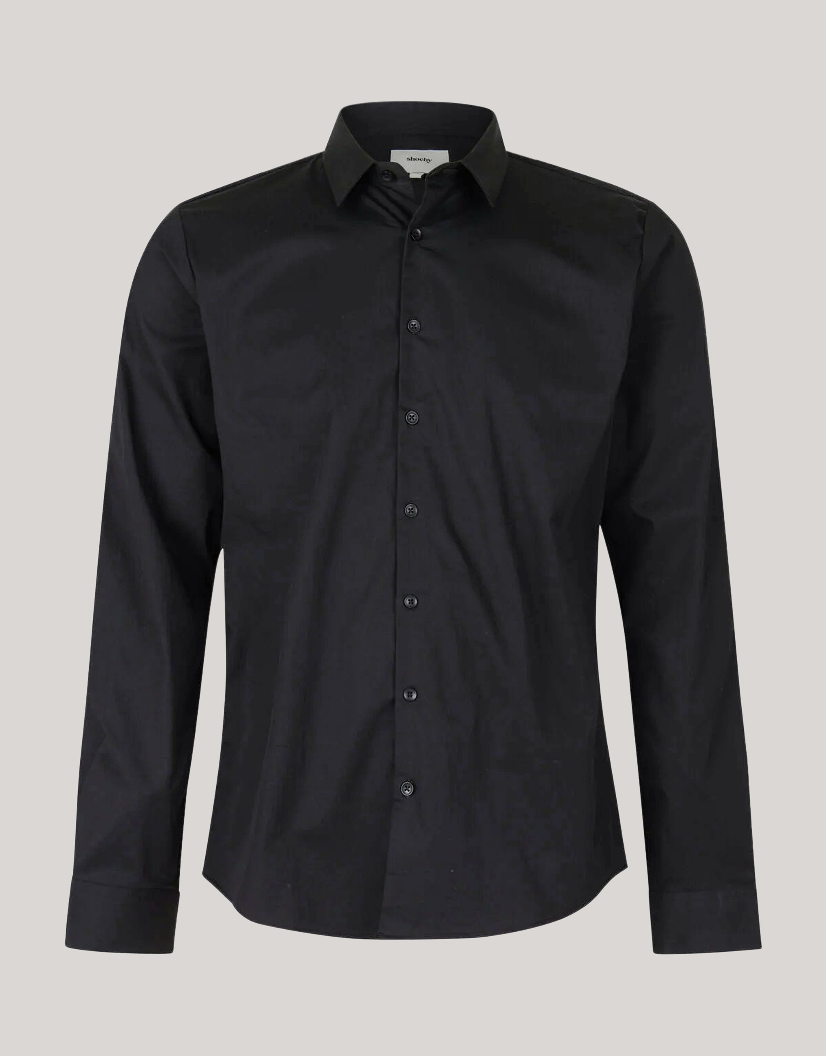 Basis Overhemd Zwart SHOEBY MEN