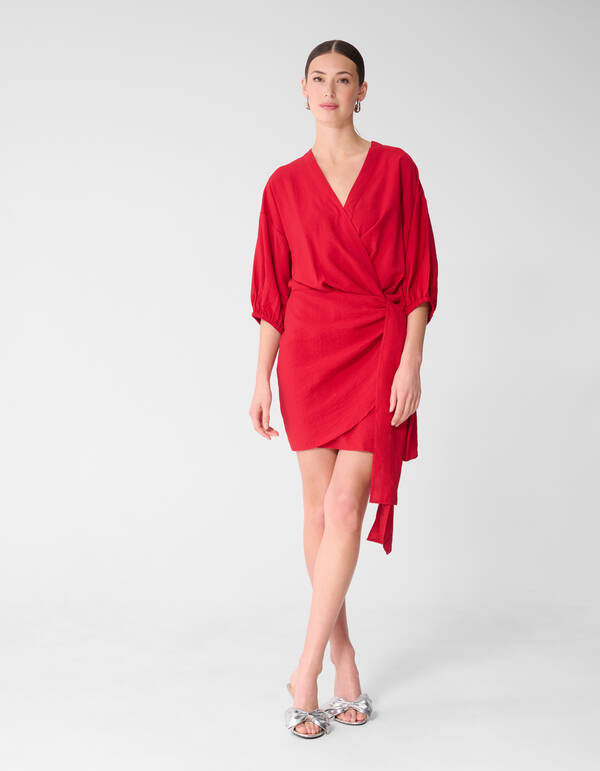 Mini Wikkeljurk Rood SHOEBY WOMEN