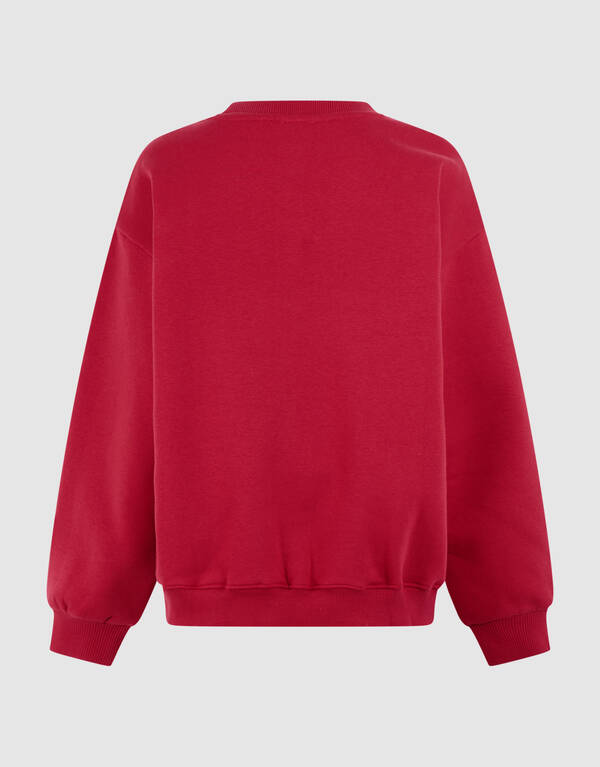Joie De Vivre Artwork Sweater Rood SHOEBY GIRLS
