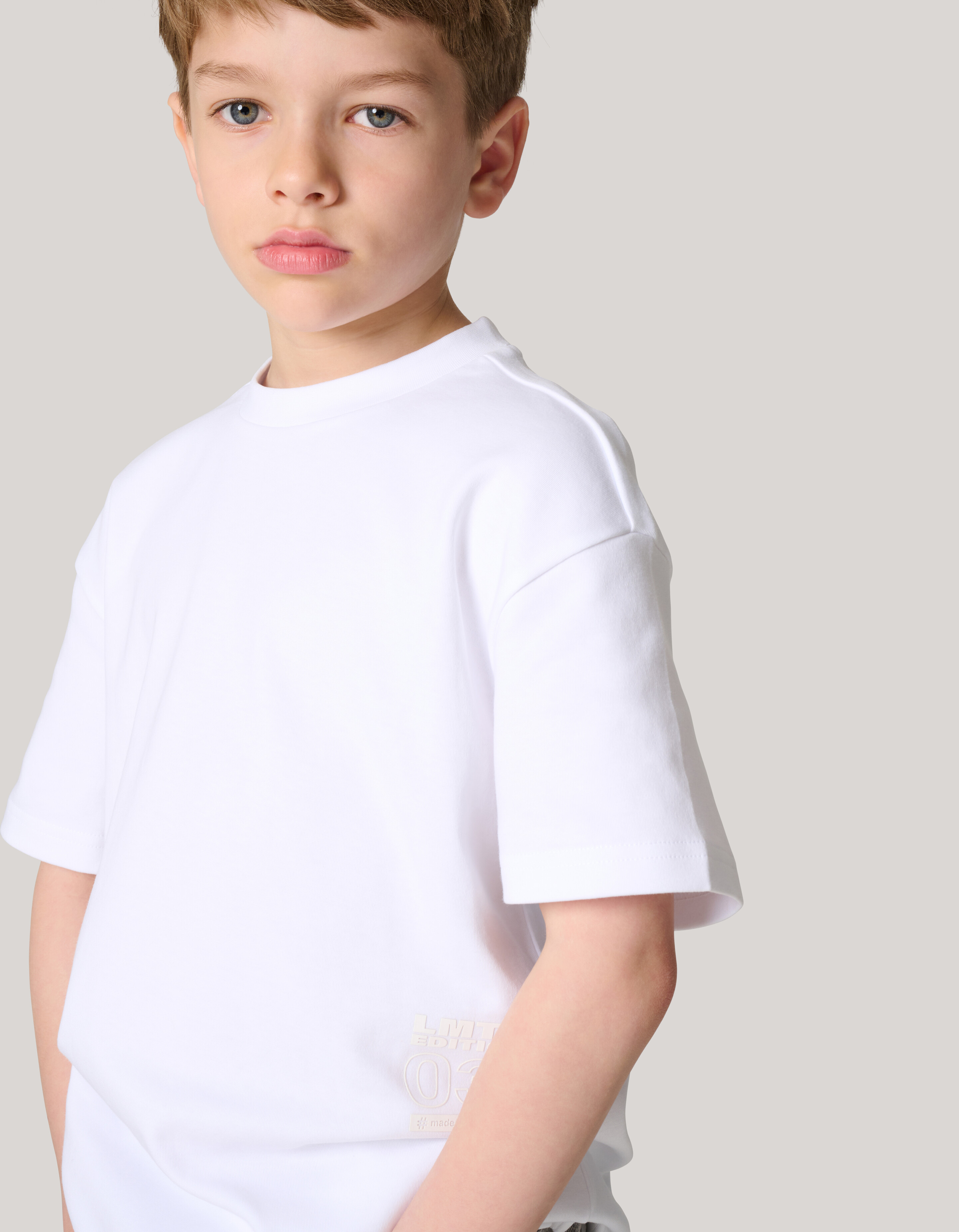 Heavy Basis T-shirt Wit SHOEBY BOYS