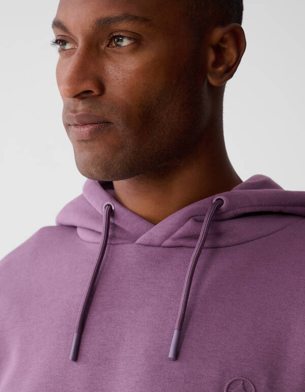 Sweat Hoodie Paars SHOEBY MEN