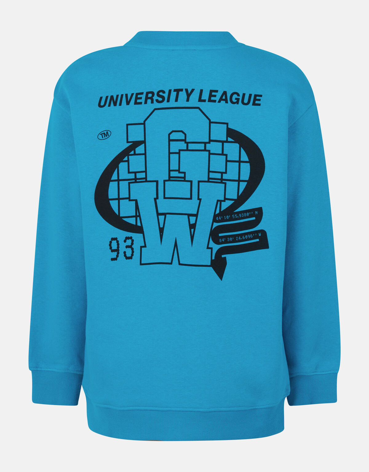 Printed Sweater Blauw SHOEBY BOYS