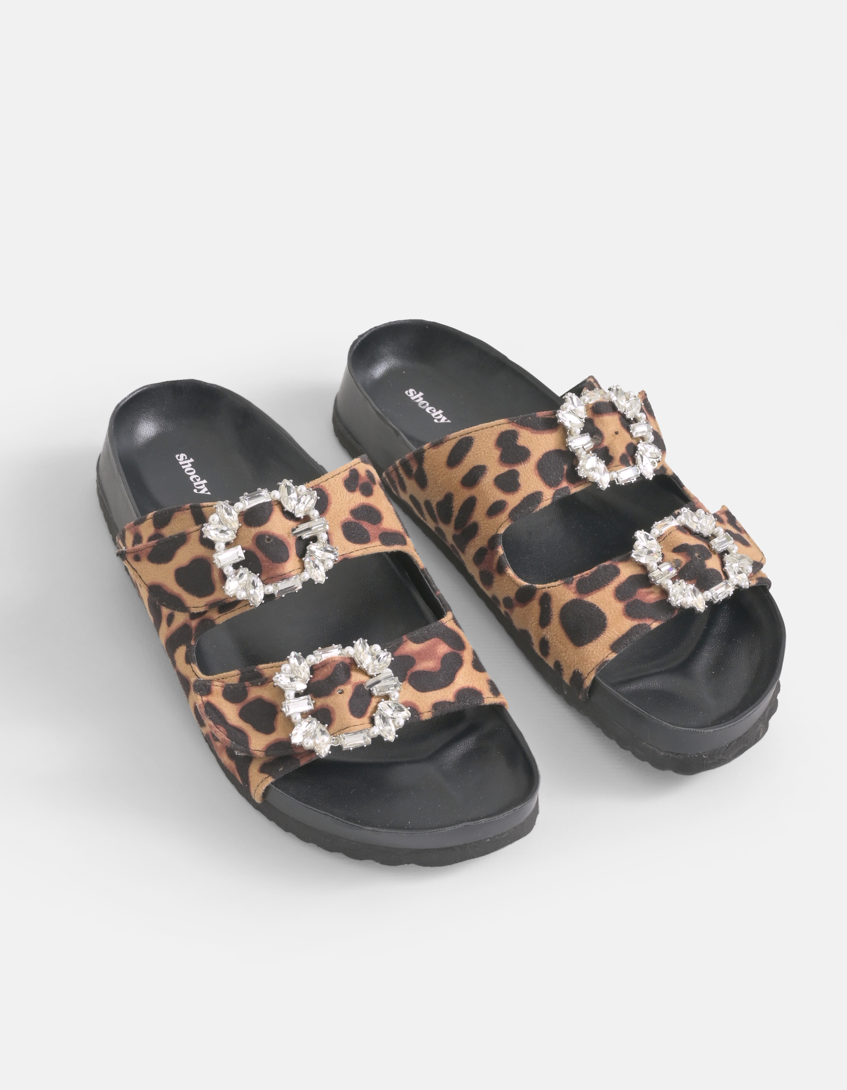 Leopard Sandalen Bruin SHOEBY SHOES