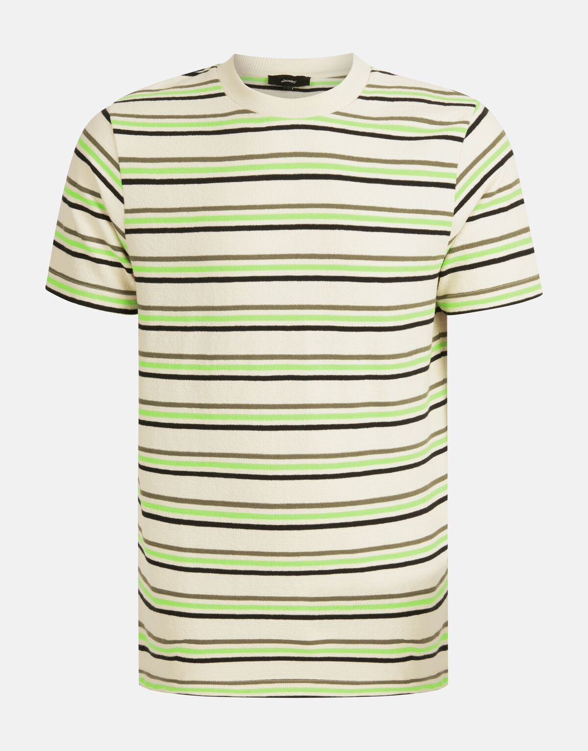 Multi Gekleurd T-shirt Gebroken Wit SHOEBY MEN