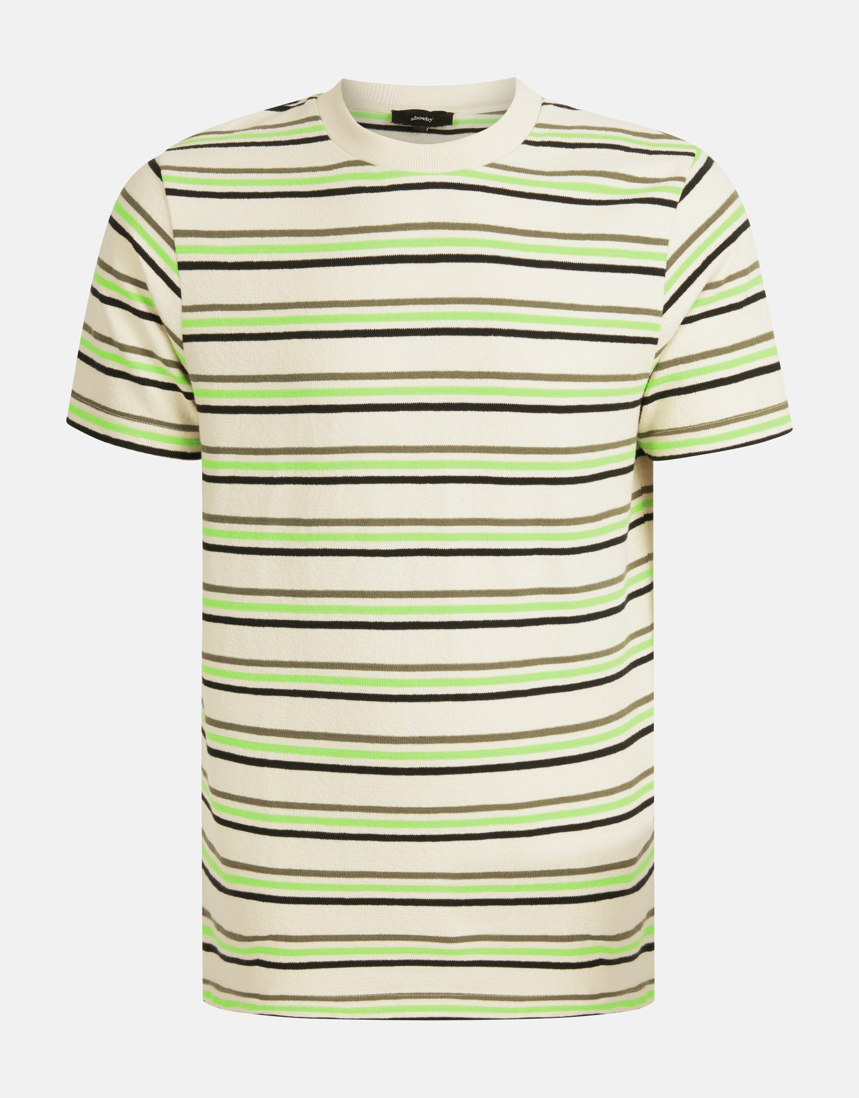 Multi Gekleurd T-shirt Gebroken Wit SHOEBY MEN