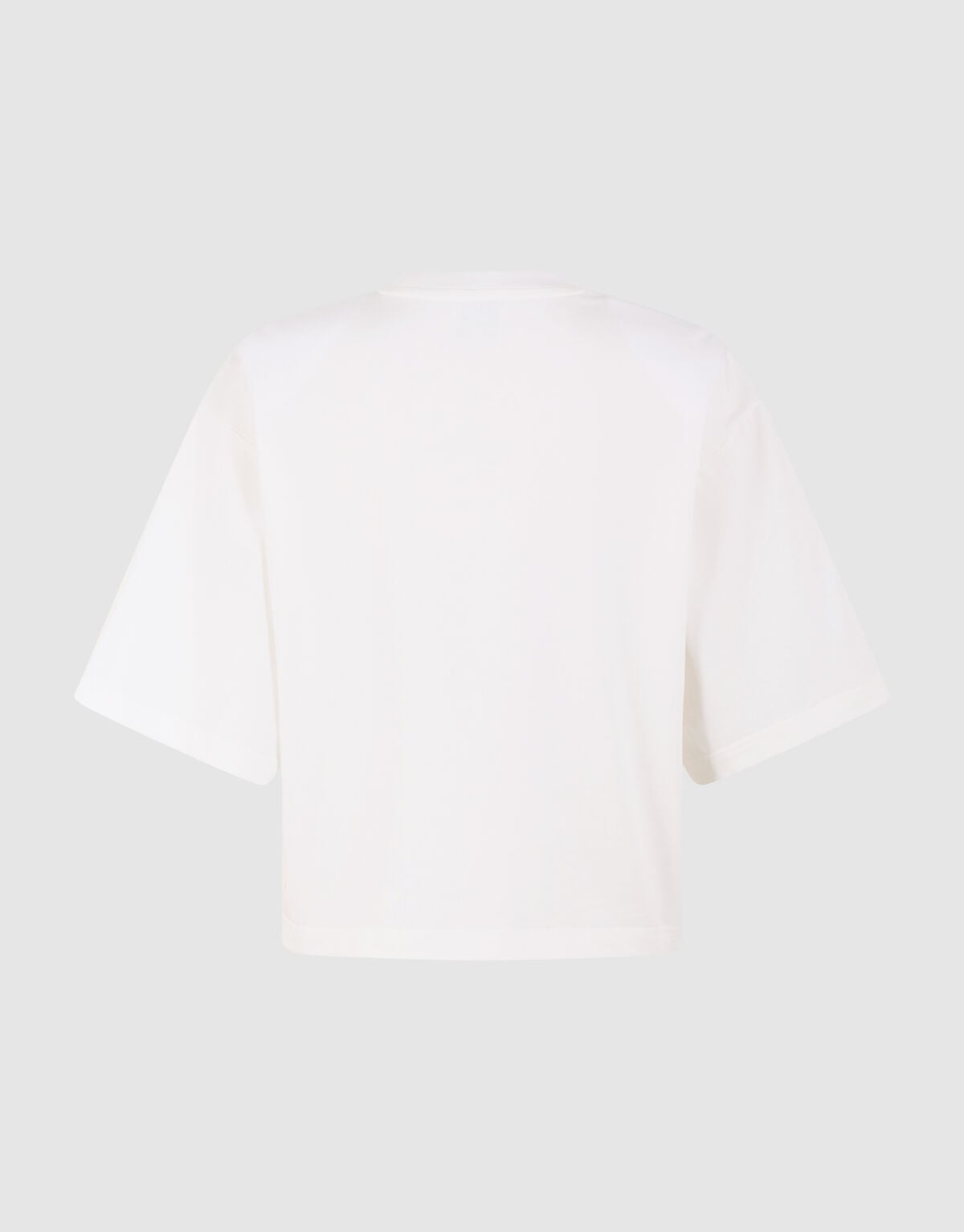 Big Shoulder T-shirt Wit SHOEBY WOMEN