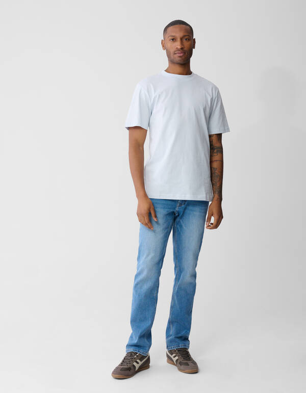 Straight Fit Jeans Midblue L32 SHOEBY MEN