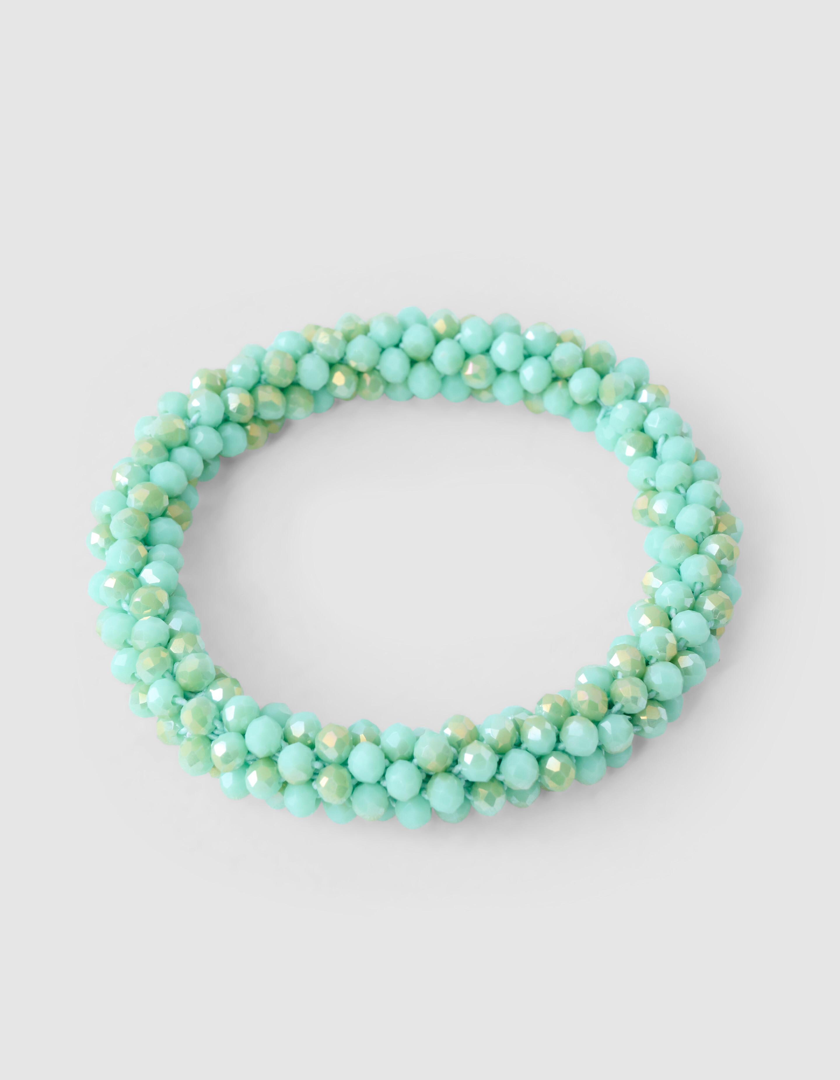 Beaded Armband Groen SHOEBY ACCESSOIRES