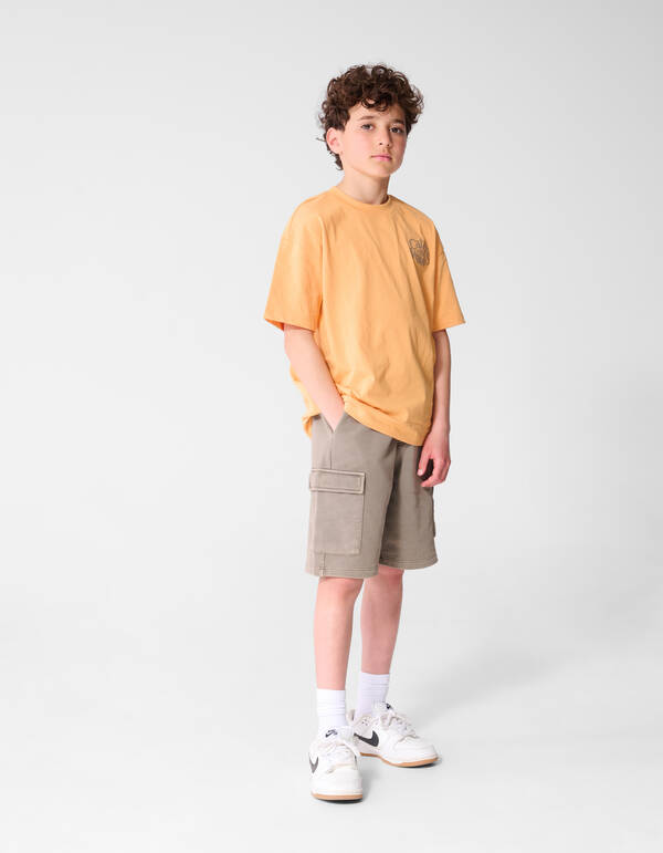 Catch Artwork T-shirt Licht SHOEBY BOYS