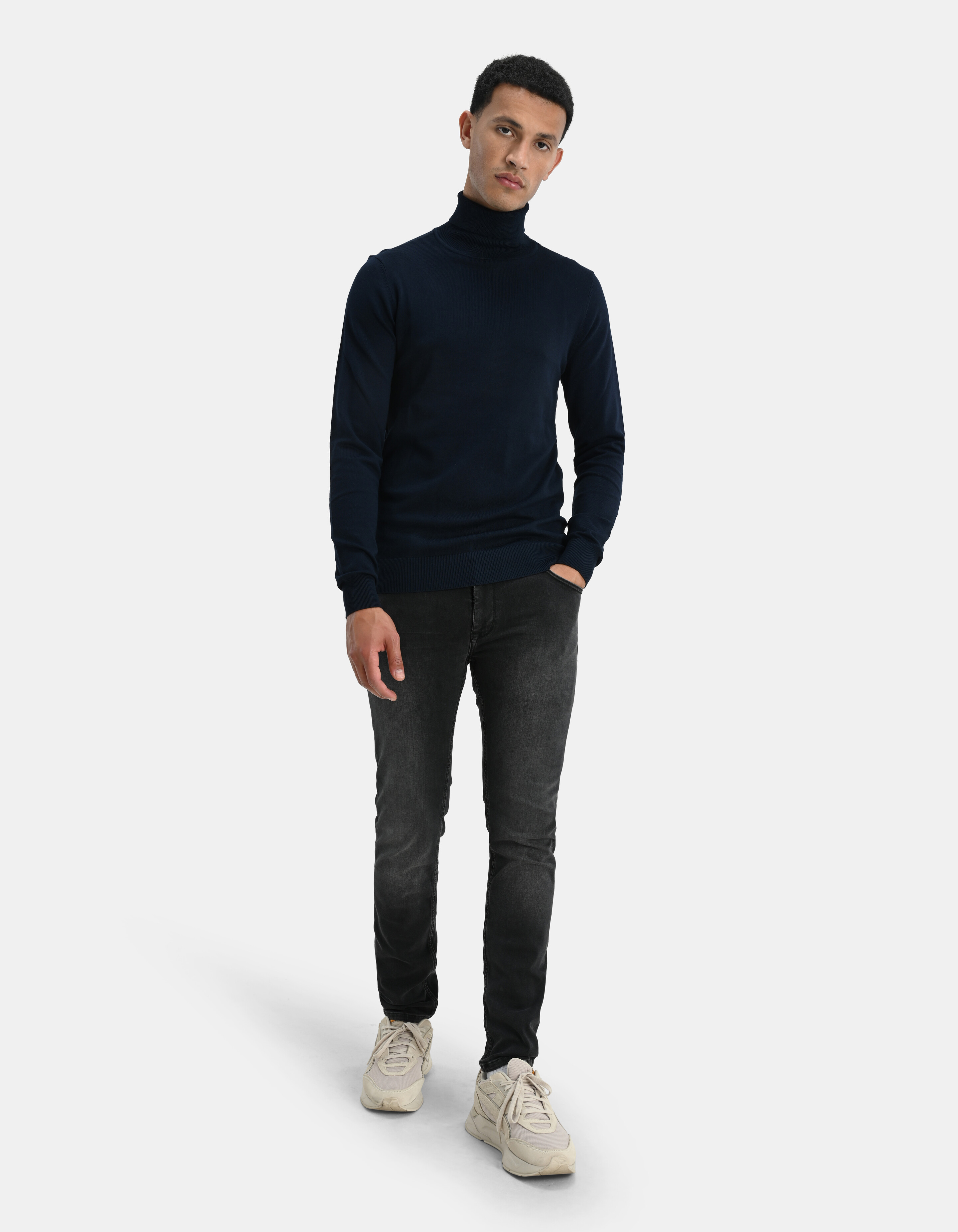 Slim Jeans Zwart L32 Refill