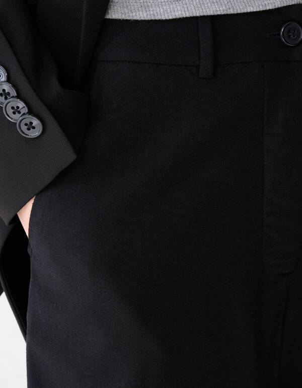 Barrel Fit Pantalon Zwart By Lonneke SHOEBY WOMEN