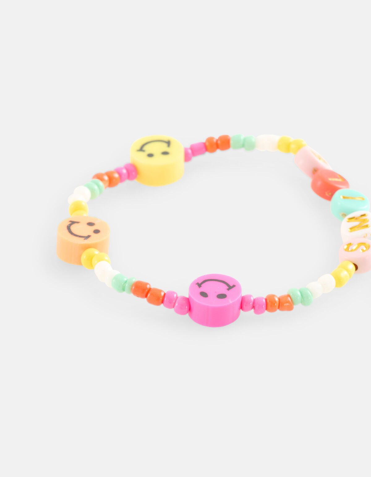 Gekleurde Smiley Armband SHOEBY ACCESSOIRES