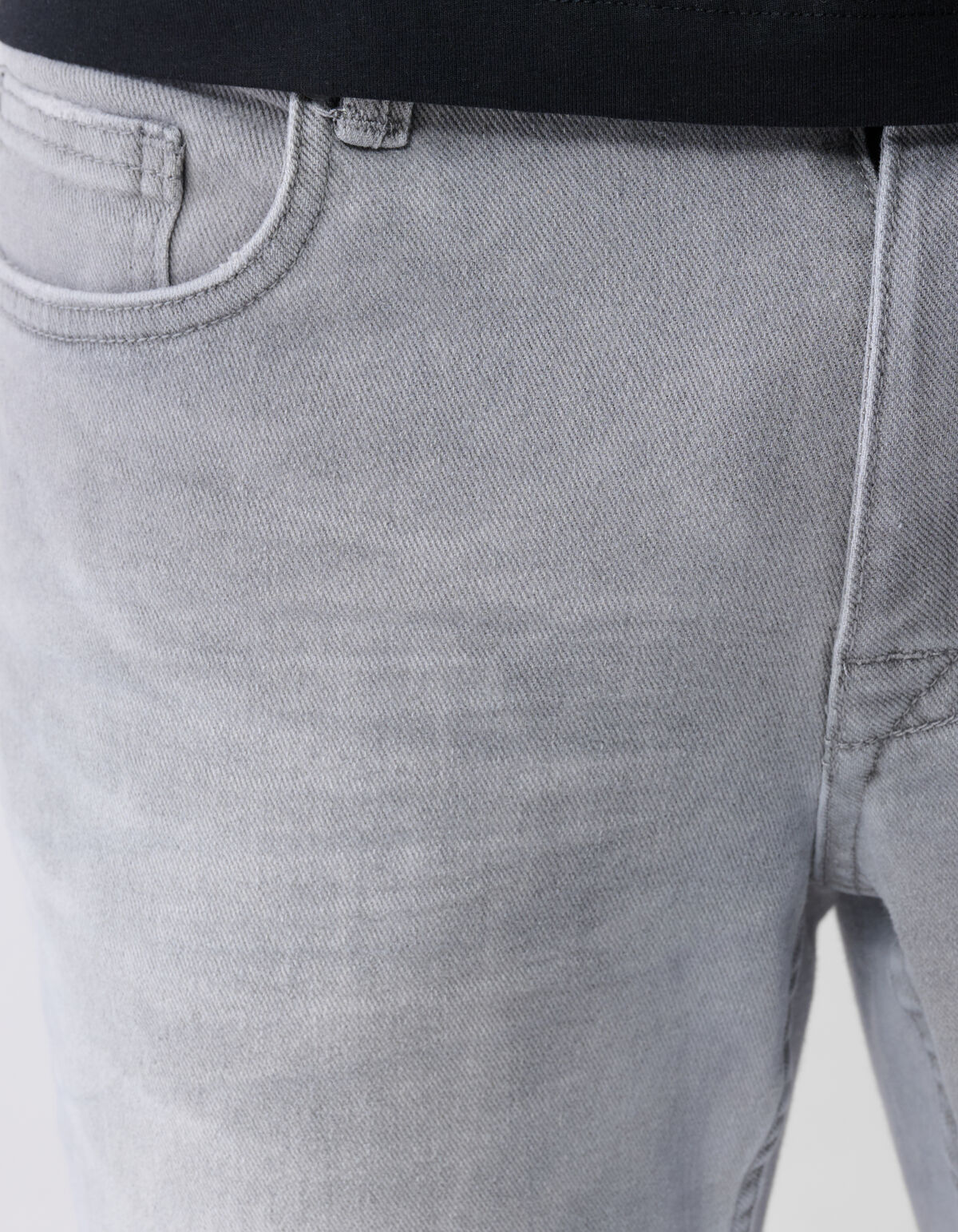 Slim Fit Jeans Grijs L34 SHOEBY MEN