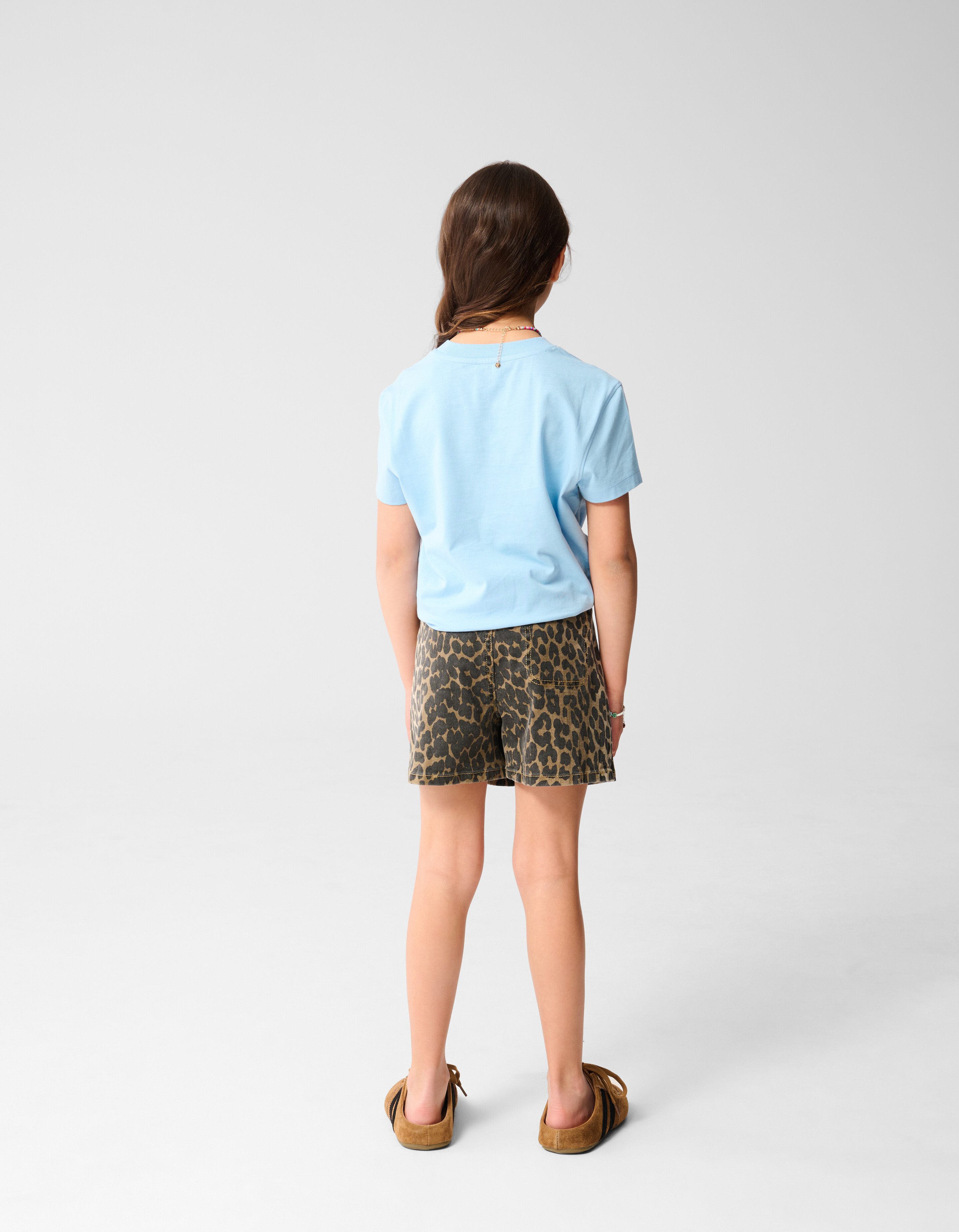 Chasing Sun Artwork T-shirt Blauw SHOEBY GIRLS