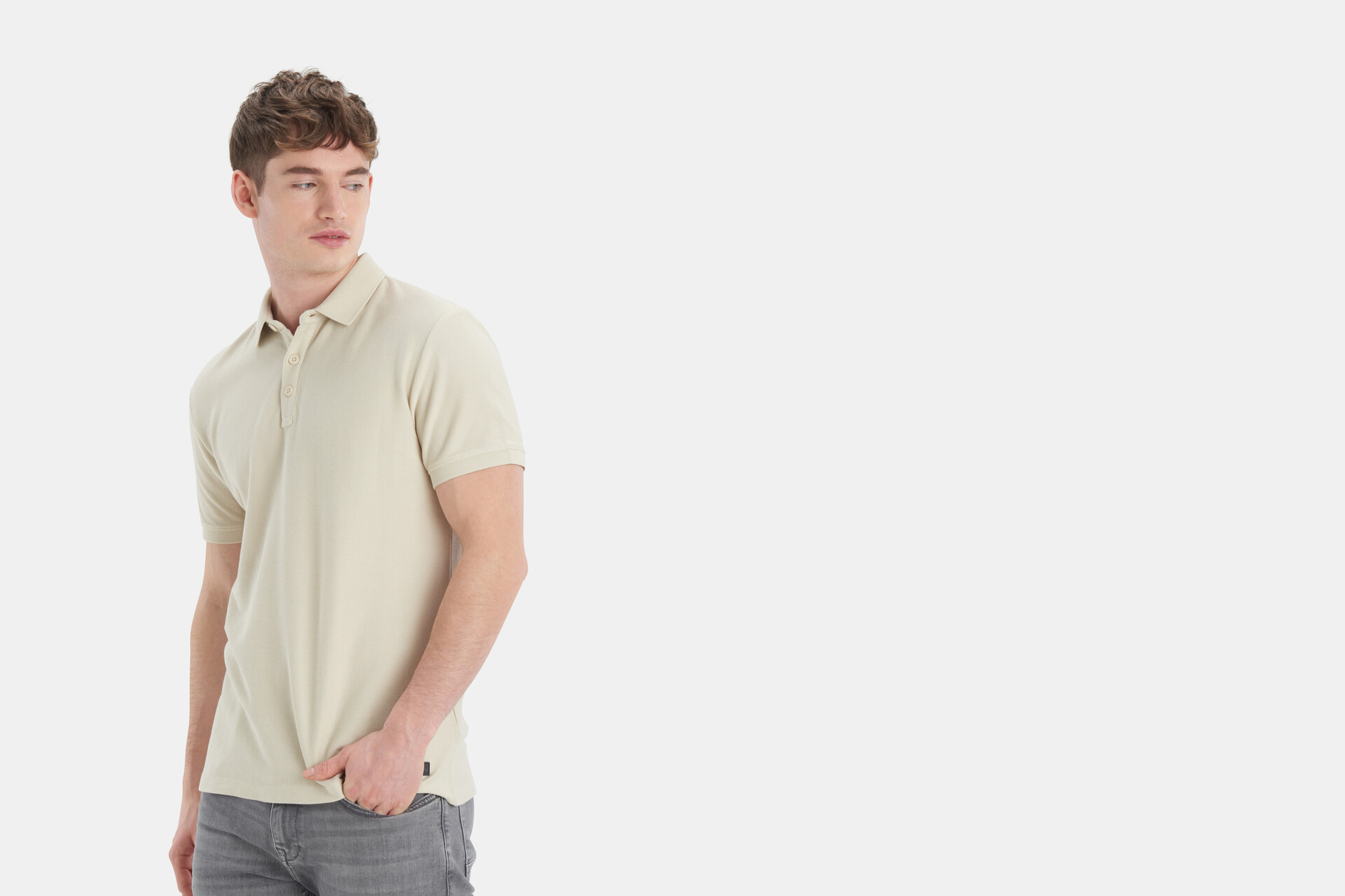 Twill Polo Shirt REFILL