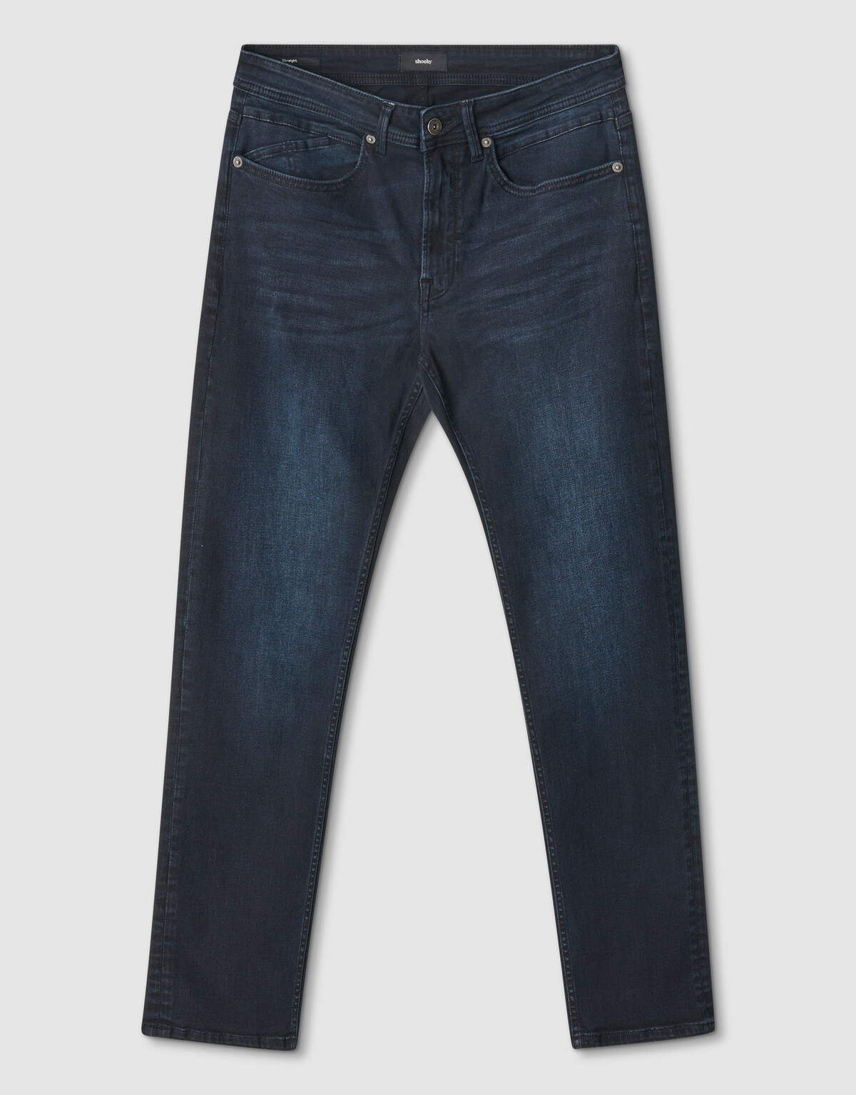 Lewis Straight Blue/Black Jeans L32 Refill