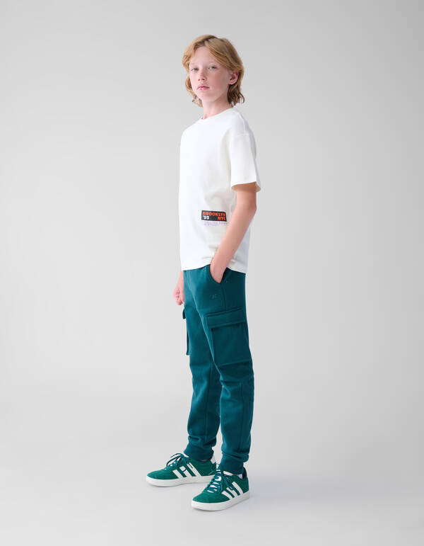 Cargo Broek Donkergroen SHOEBY BOYS