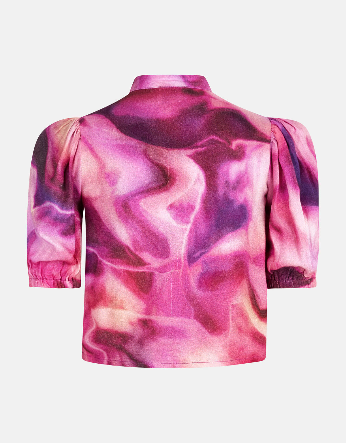 Tie Dye Print Blouse Roze SHOEBY GIRLS