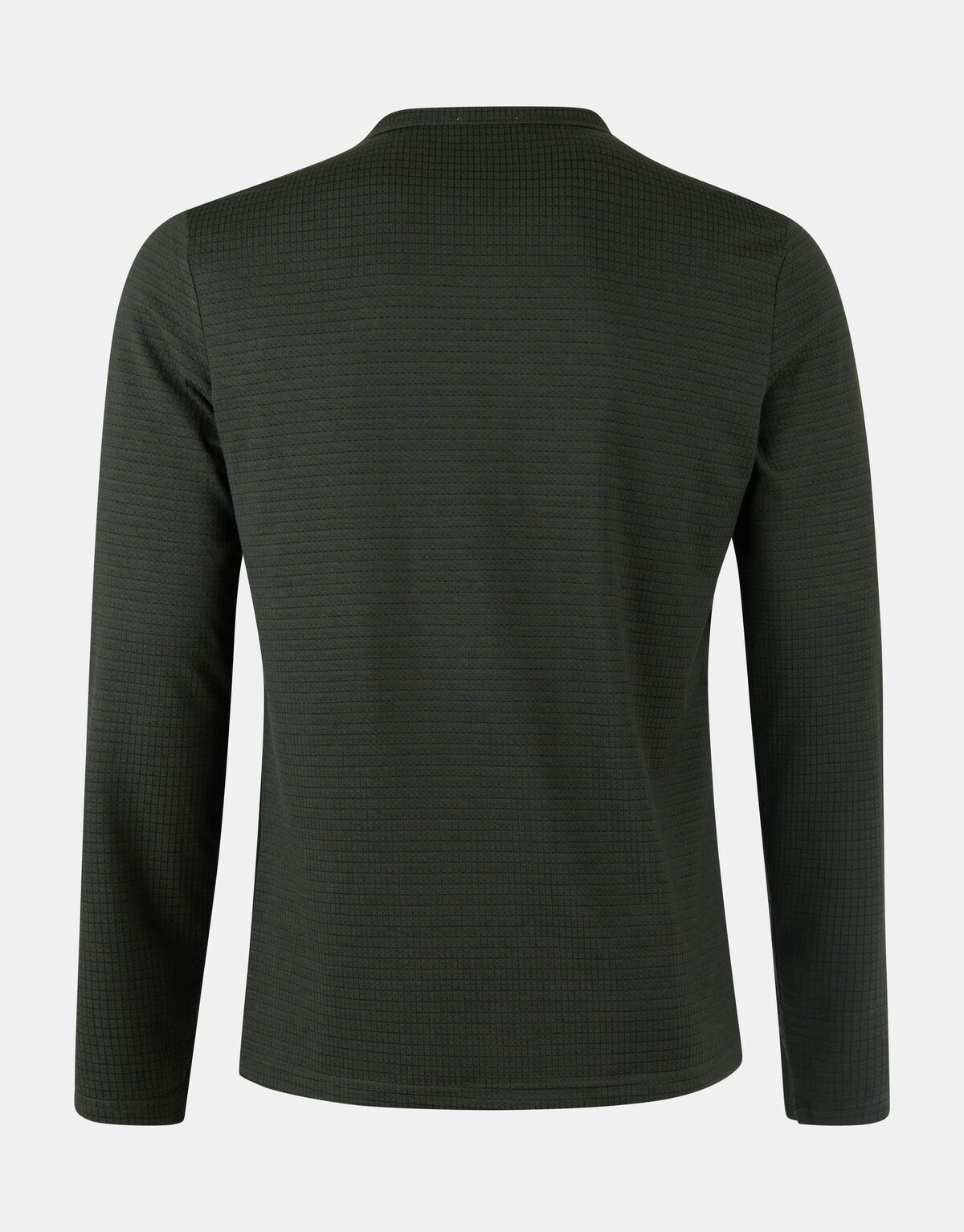 Contrast Lange Mouwen T-shirt Donkergroen SHOEBY MEN