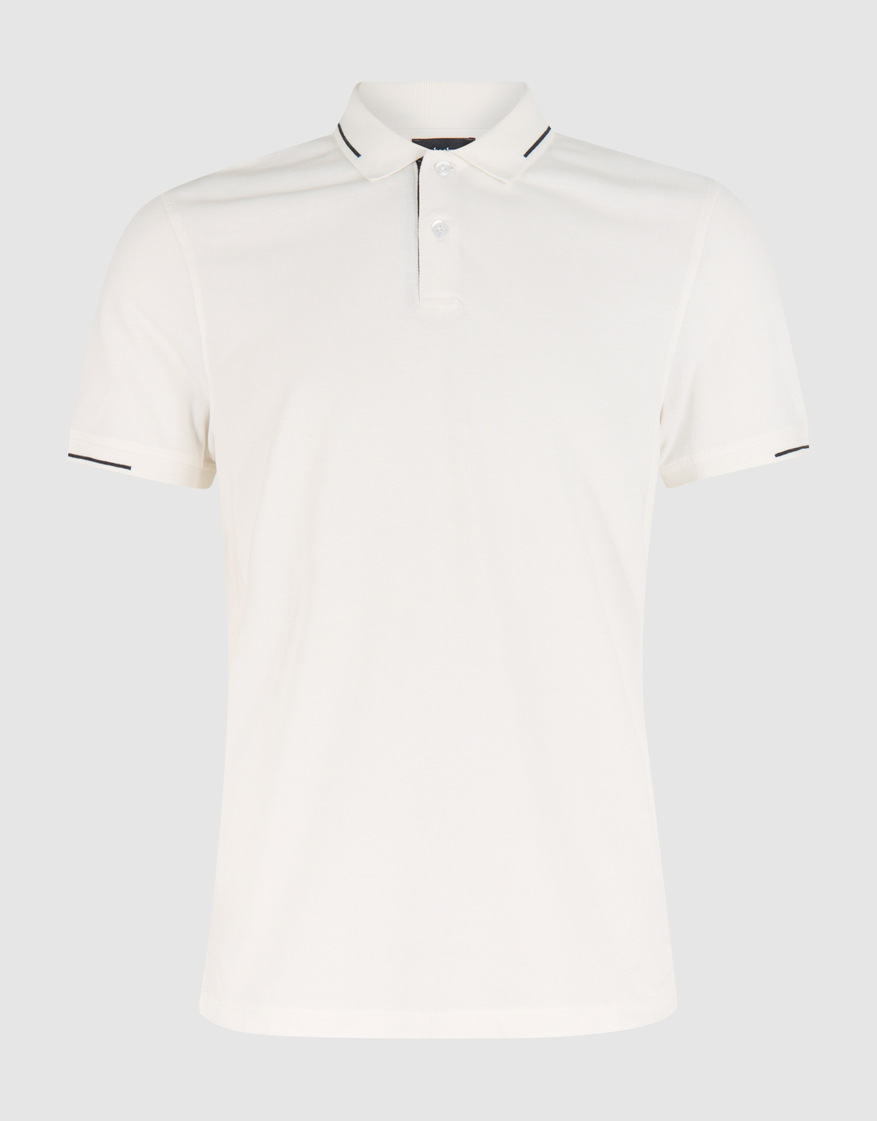 Pique Polo Gebroken Wit SHOEBY MEN