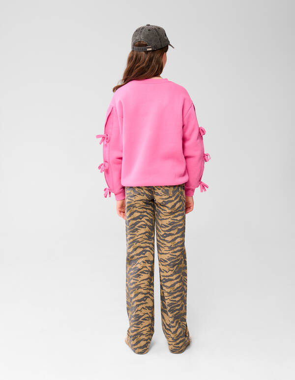 Oversized Strik Sweater Roze SHOEBY GIRLS