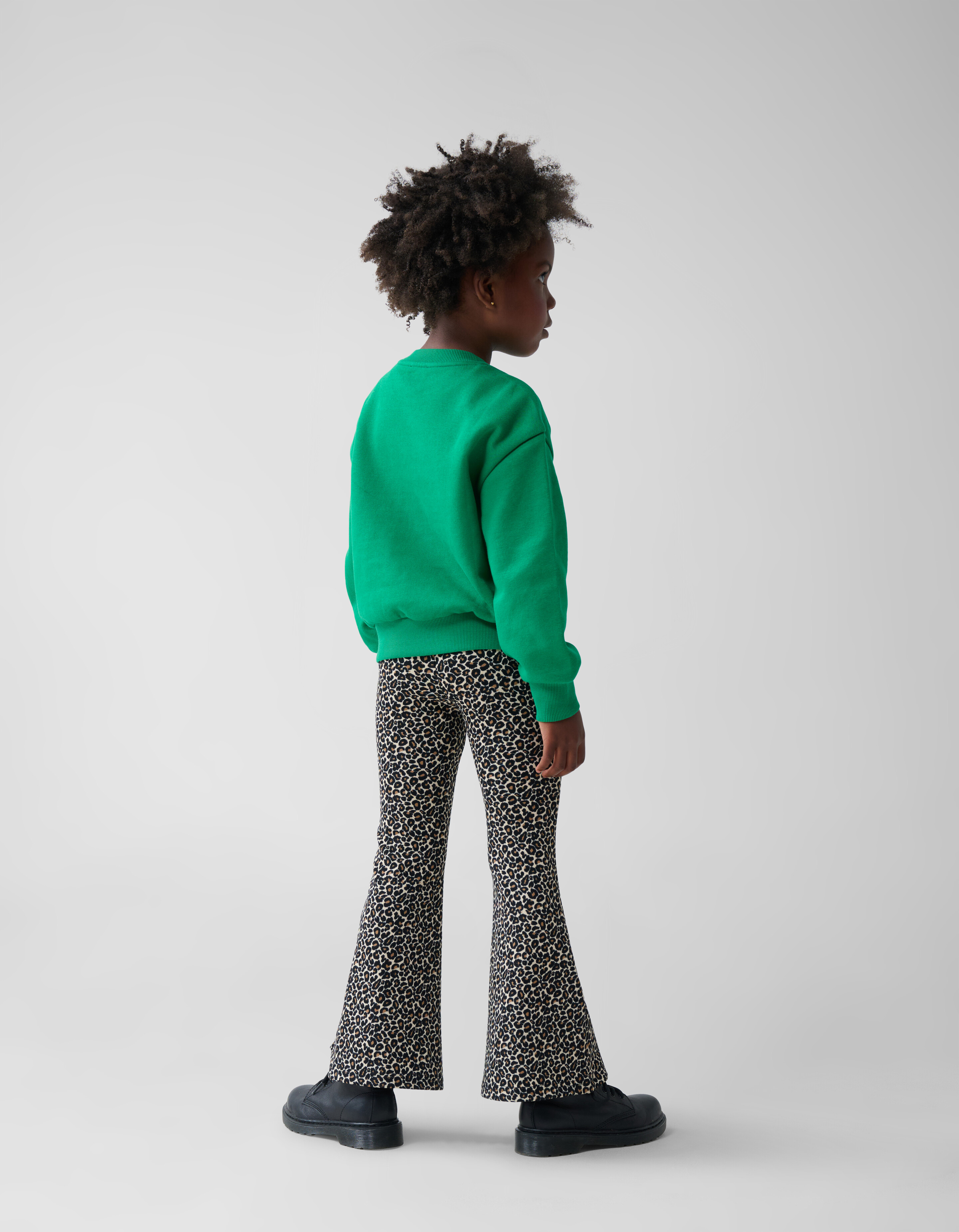 Artwork Sweater Groen SHOEBY GIRLS