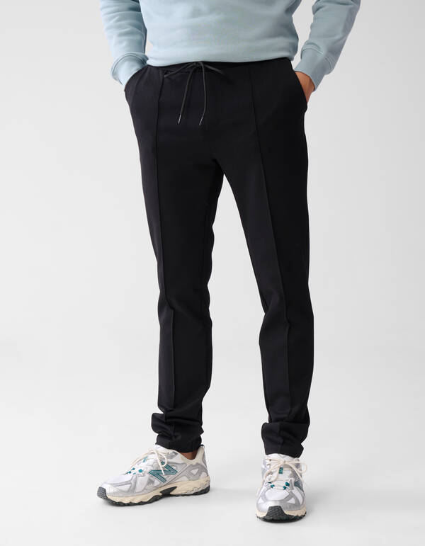 Tricot Broek Zwart SHOEBY MEN