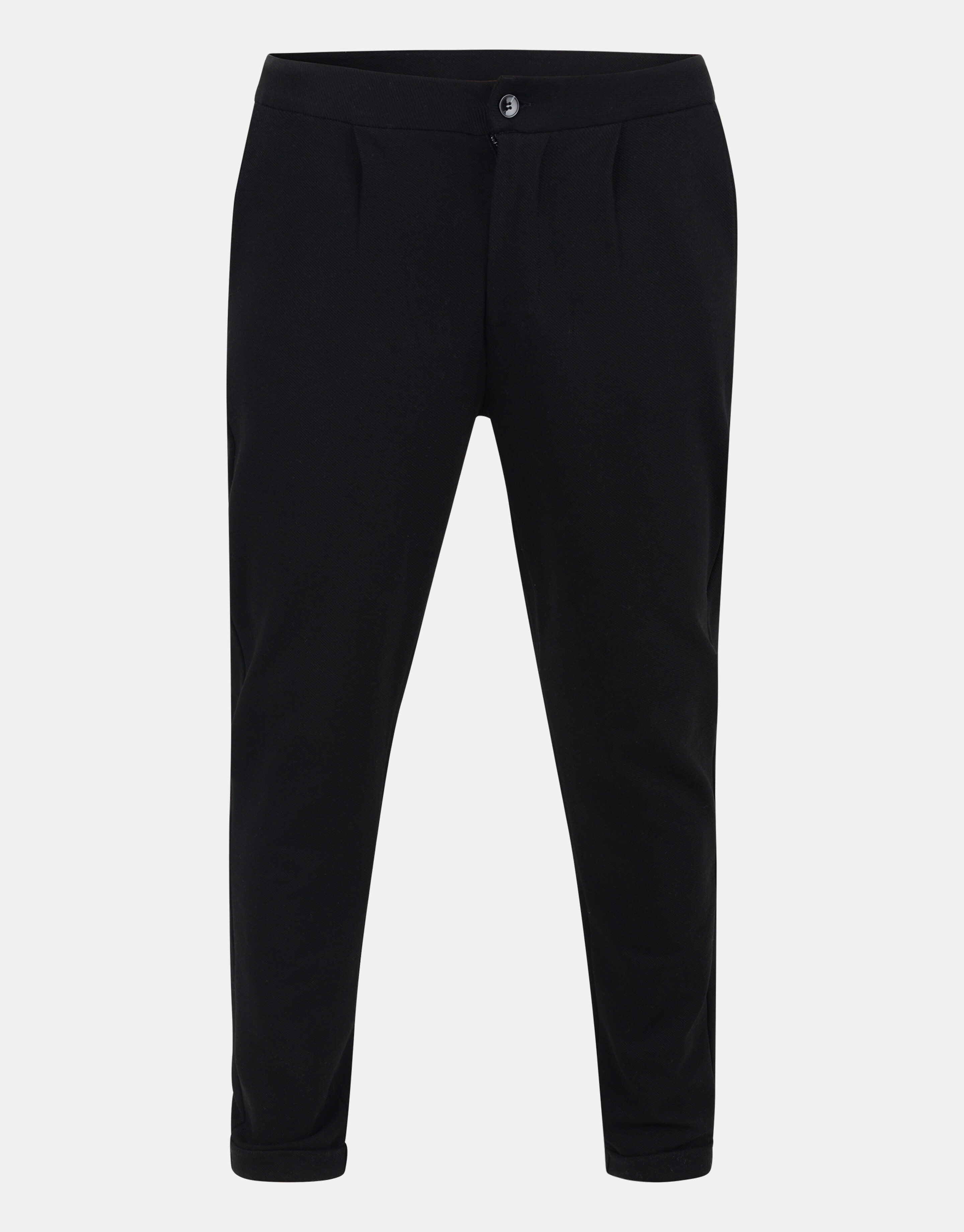 Slim Fit Pantalon Zwart REFILL