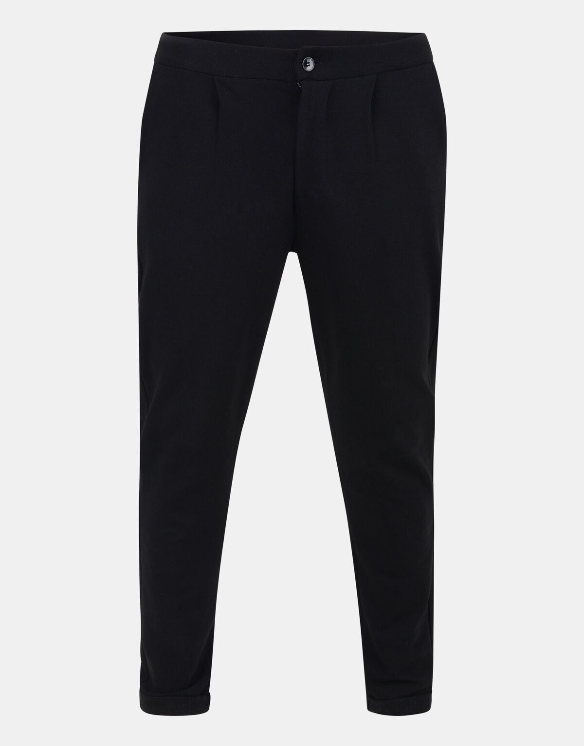 Slim Fit Pantalon Zwart REFILL