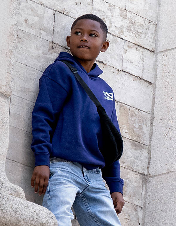 Chill Hoodie Donkerpaars SHOEBY BOYS