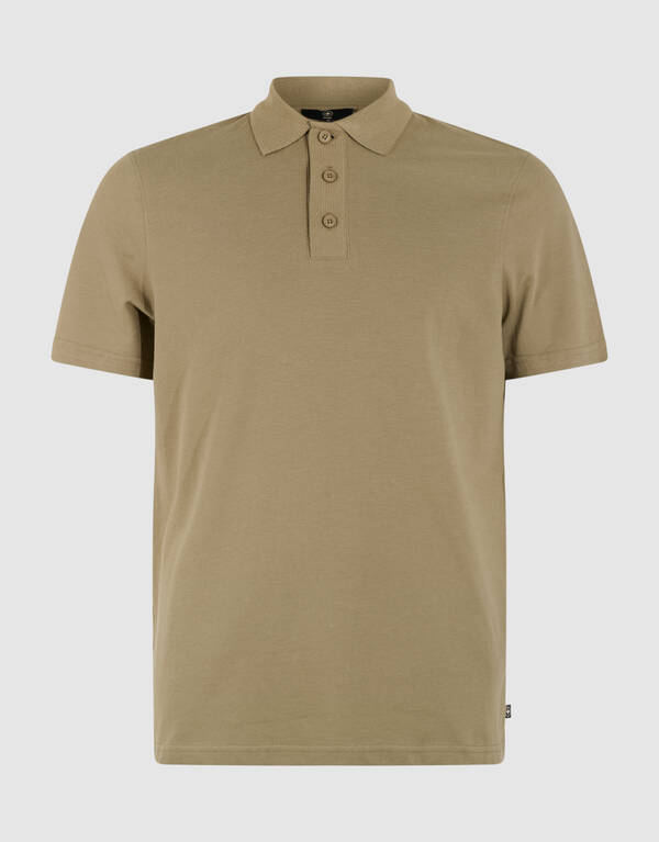 Gebreide Polo Khaki SHOEBY MEN