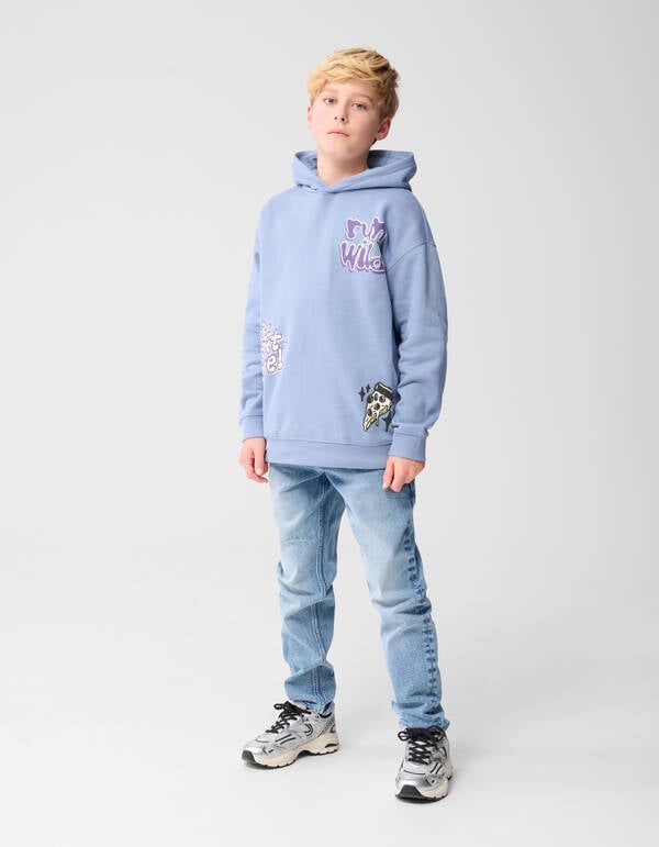 Next Level Artwork Hoodie Lichtblauw SHOEBY BOYS