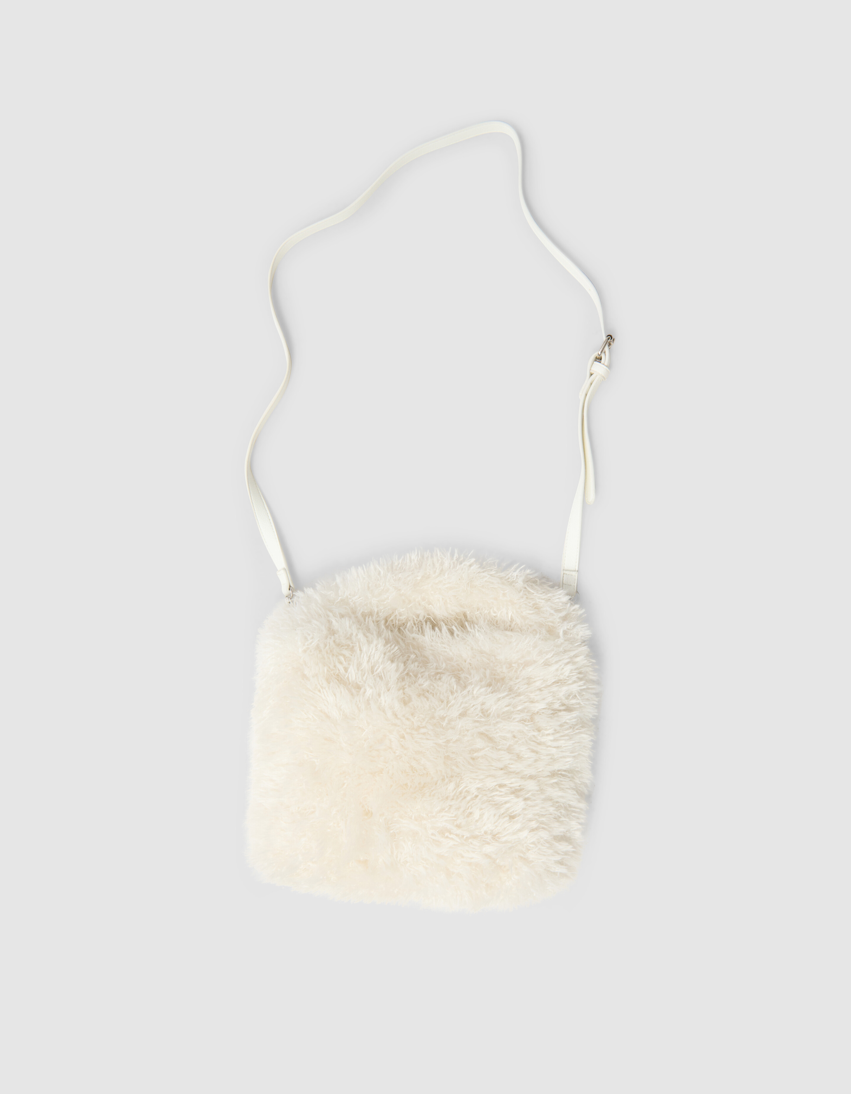 Fluffy Fur Tas Gebroken Wit SHOEBY ACCESSOIRES