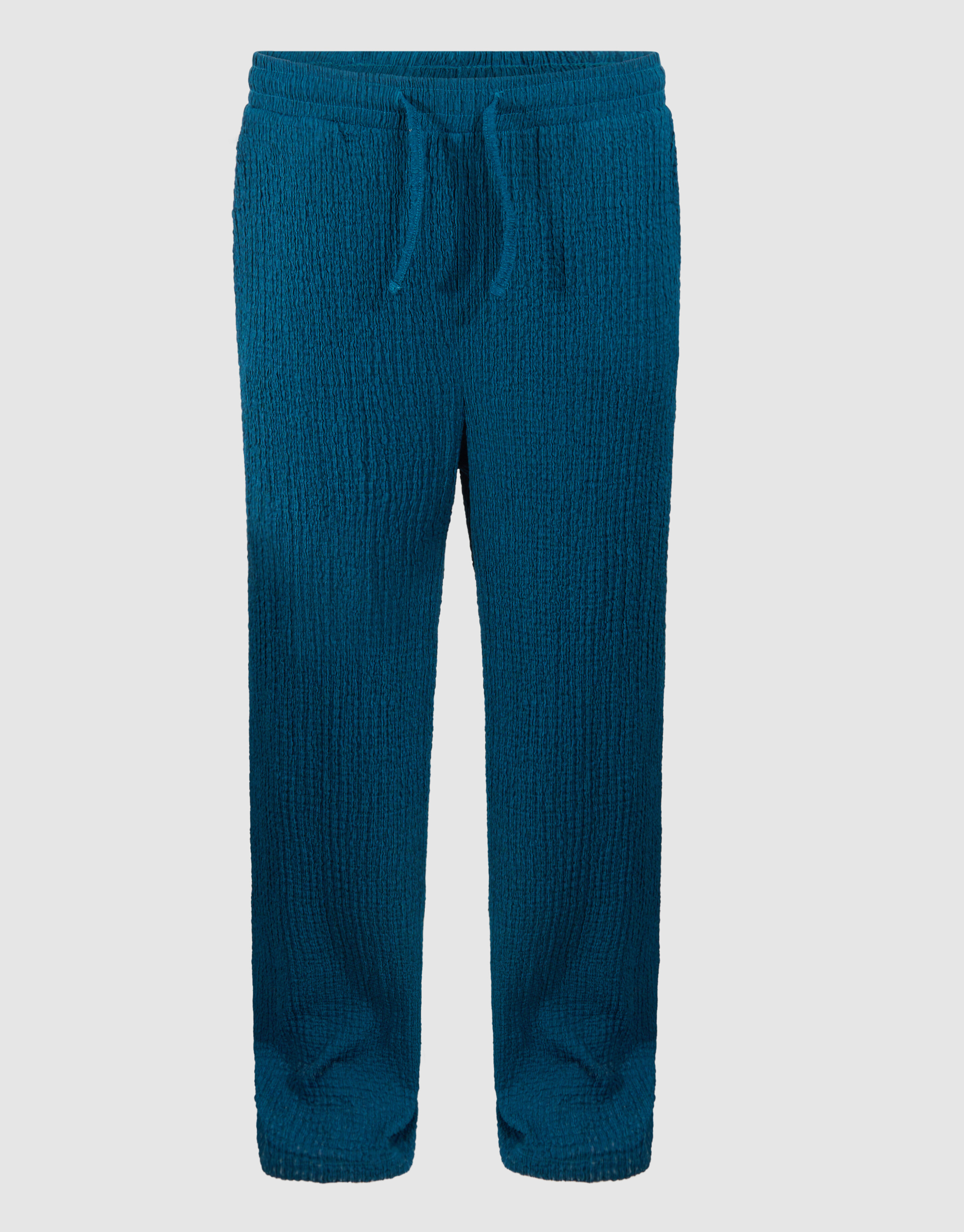 Crinkle Wide Leg Broek Donkerblauw SHOEBY WOMEN