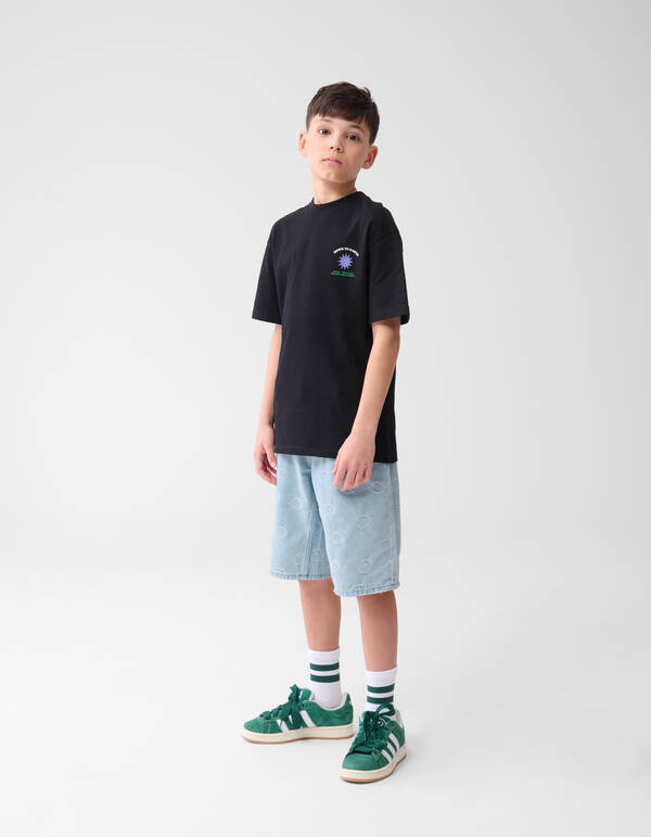 Artwork T-shirt Zwart SHOEBY BOYS