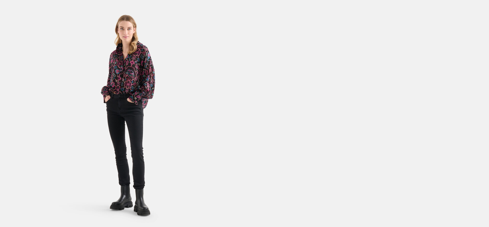 Skinny Jeans L33 Zwart SHOEBY WOMEN